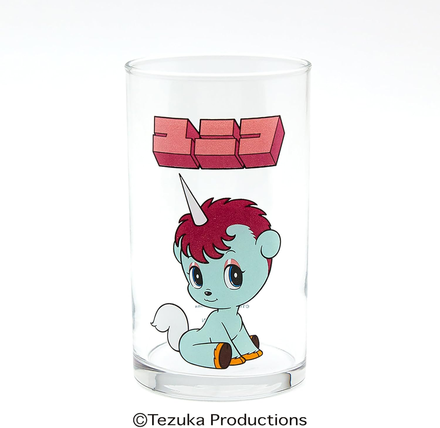 Oshimu Tezuka Characters 7100-04 Glass Tumbler, Glass, Cup, Approx. 8.5 Fl Oz (250 Ml), Unico, Made in Japan