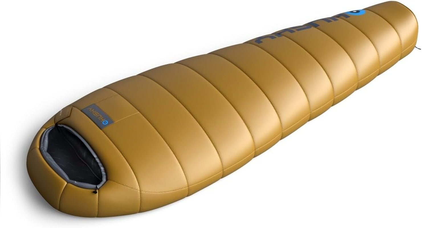 Husky Husky Sleeping Bag, 3 Seasons, Warm Mummy Sleeping Bag for Adults, Summer Sleeping Bag for Camping, Trekking and Outdoor Use image number 1