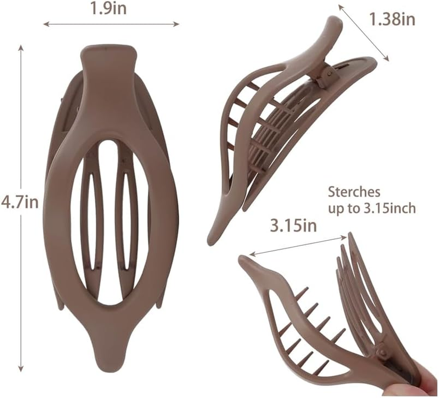 Laroal Pack of 6 Women'S Hair Claws image number 2