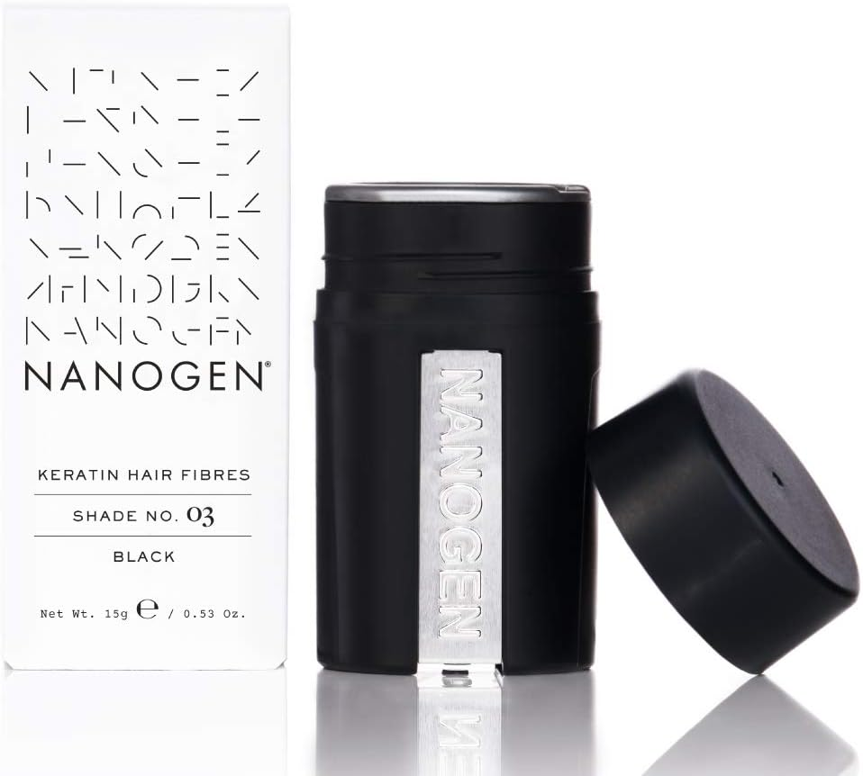 Nanogen Keratin Hair Fibers, 30-Grams, Light Brown