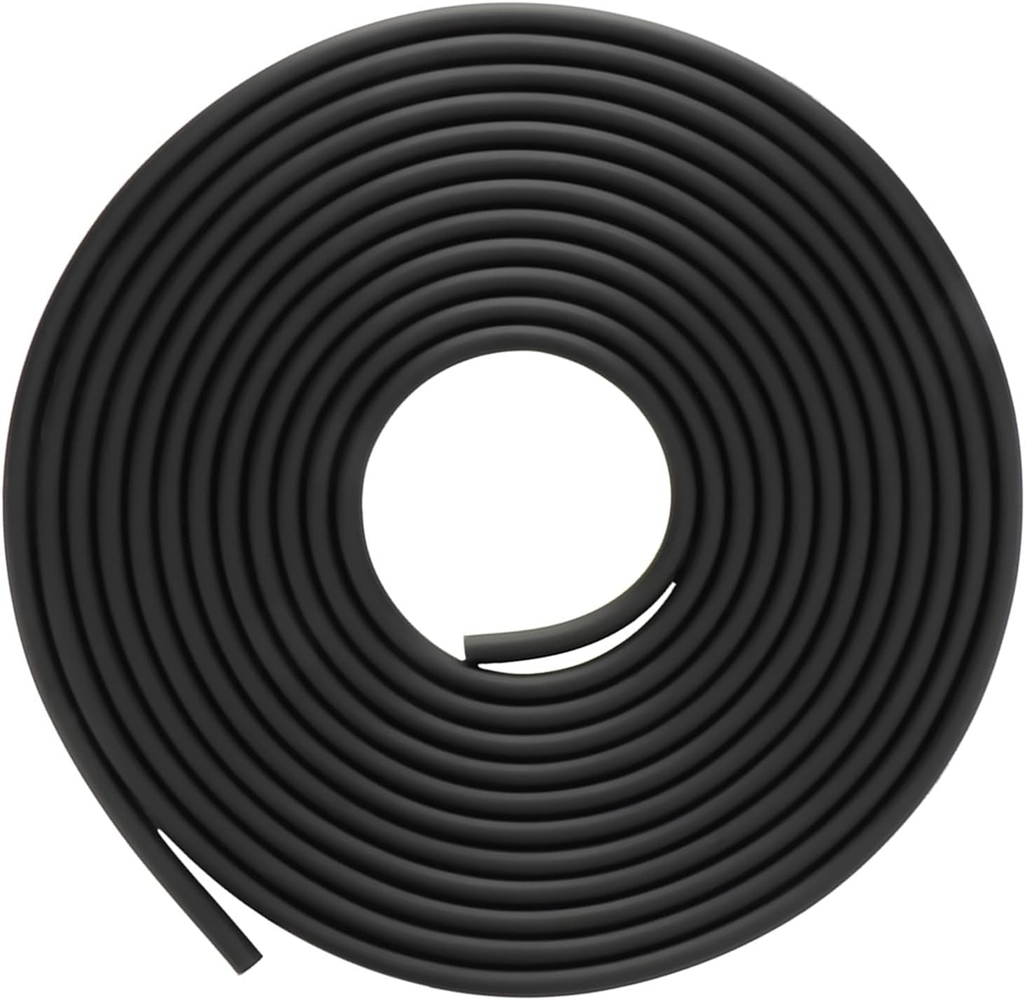 Aquarium Air Pump Tube 5M, Silicone Oxygen Hose Flexible and Durable for Fish Tank Air Pump, Black image number 3