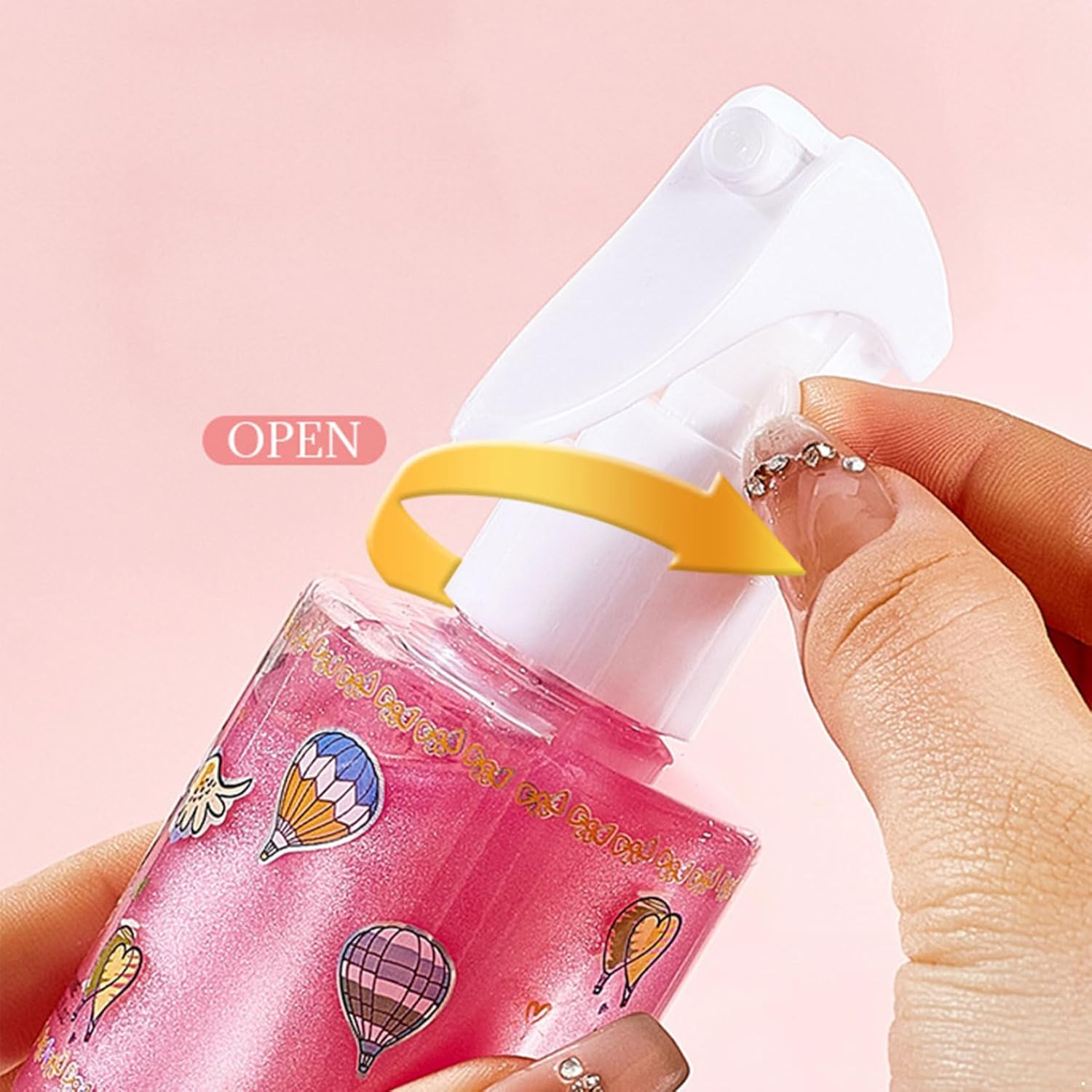 Hedmy All Day Freshness Body Spray for Women and Men Lightweight Refreshing Scent Long Lasting Perfume Mist for Hair Clothing Pink One Size - Lavender image number 3