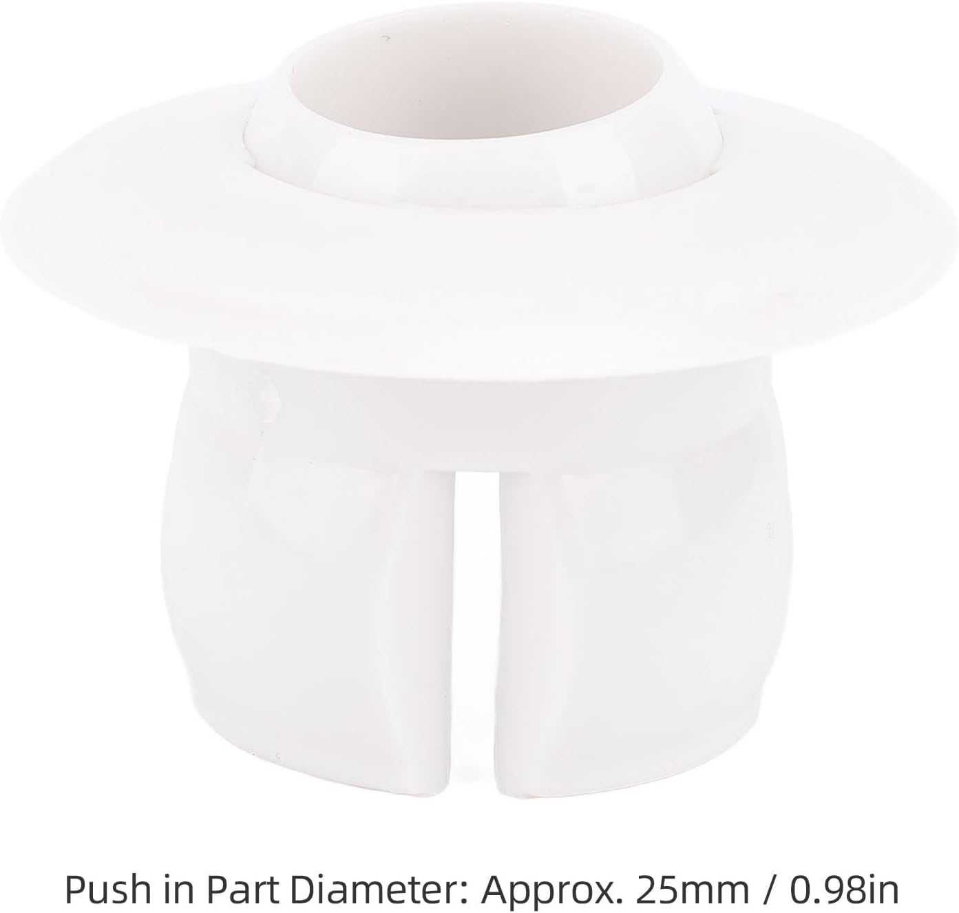 2 Pcs Pool Jet Nozzles, 25Mm Diameter Push in Eyeball Jet for 40Mm Pipe, Swimming Pool PVC Jet Replacement image number 1