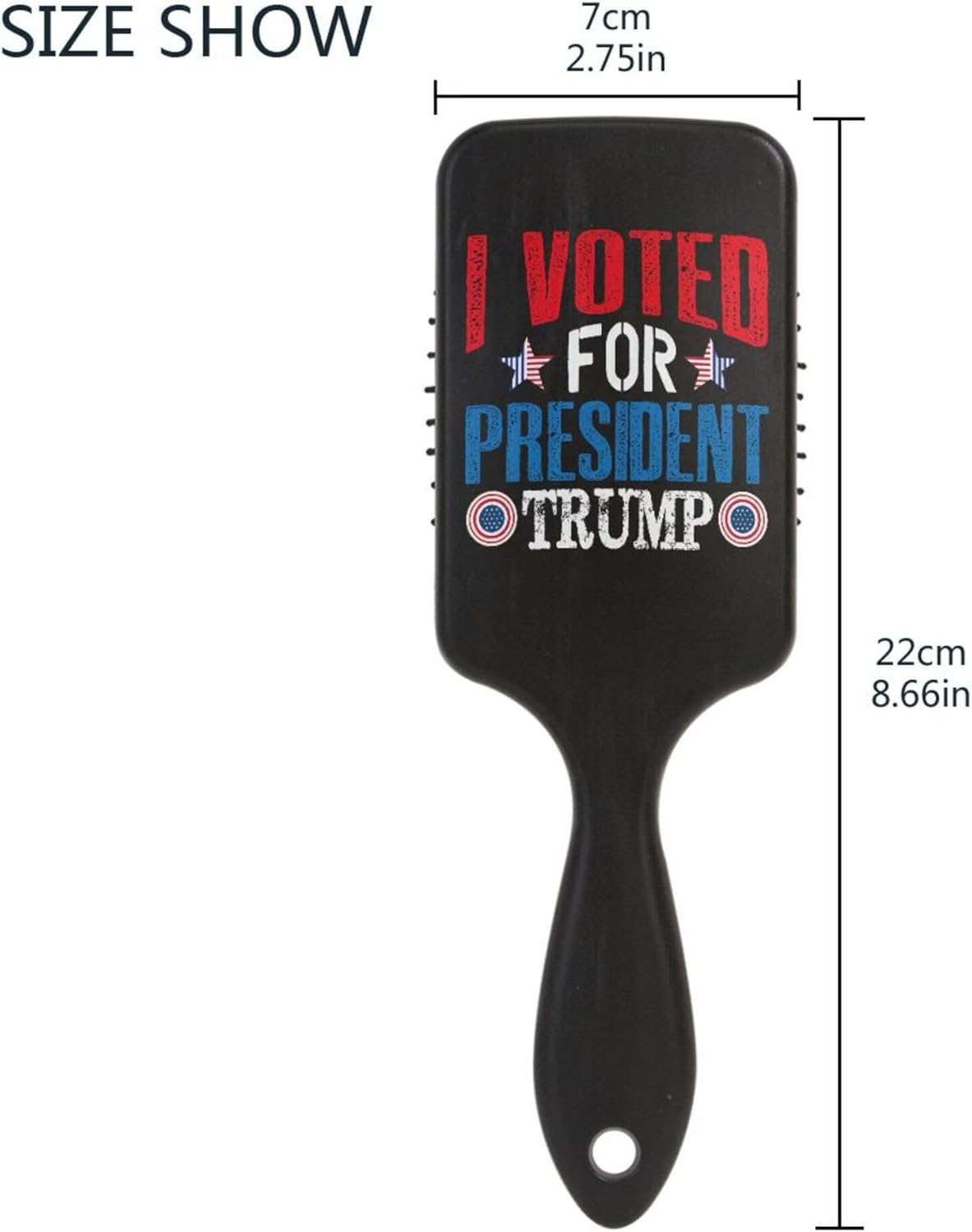 Curl Defining Brushes Trump 2024 Paddle Brushes Wet and Dry Hairbrushes for Thick Hair Makes Hair Smooth image number 2