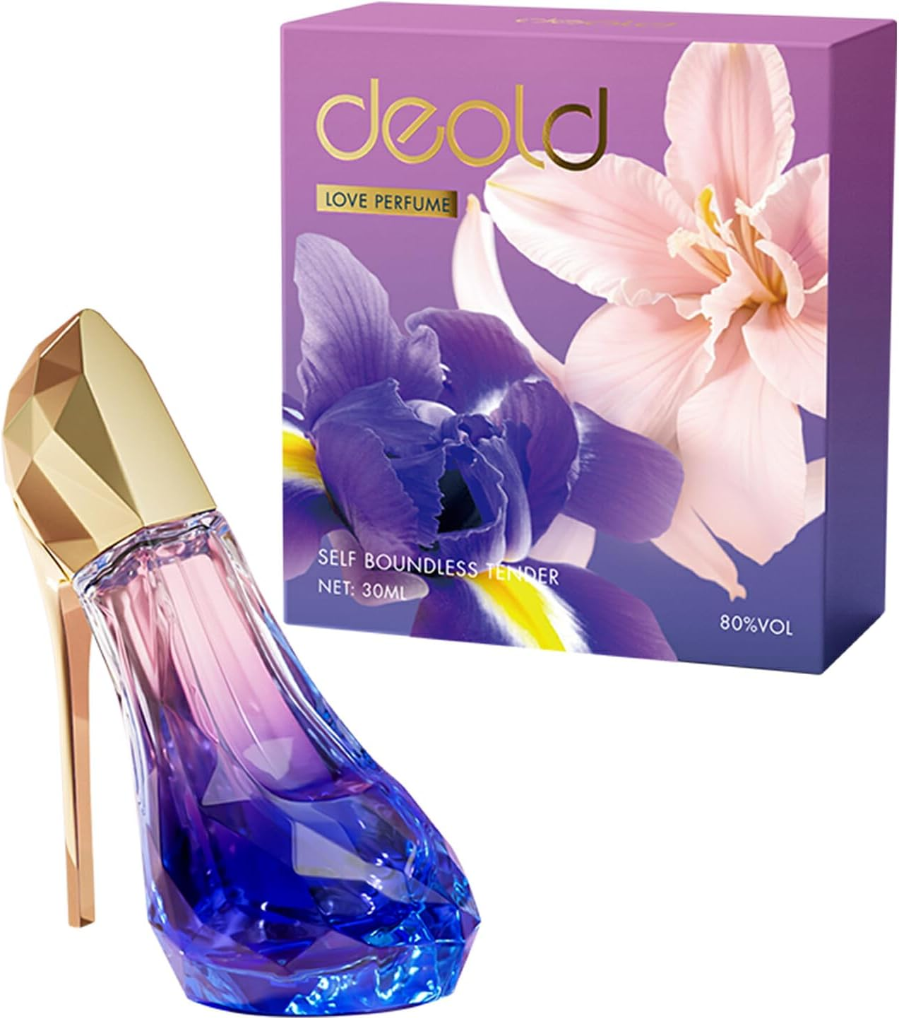 WUISOLQP Noble High Heel Styling Perfume Charming and Luxurious Fragrance for Elegance Classic Feminine Fragrance Experience