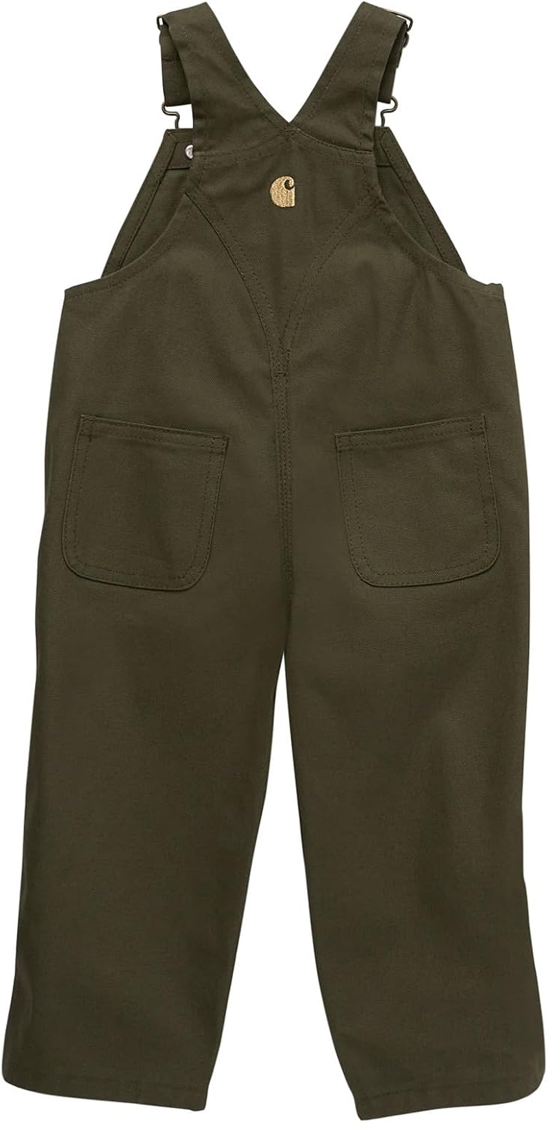 Carhartt Boys Loose Fit Canvas Bib Overall image number 2