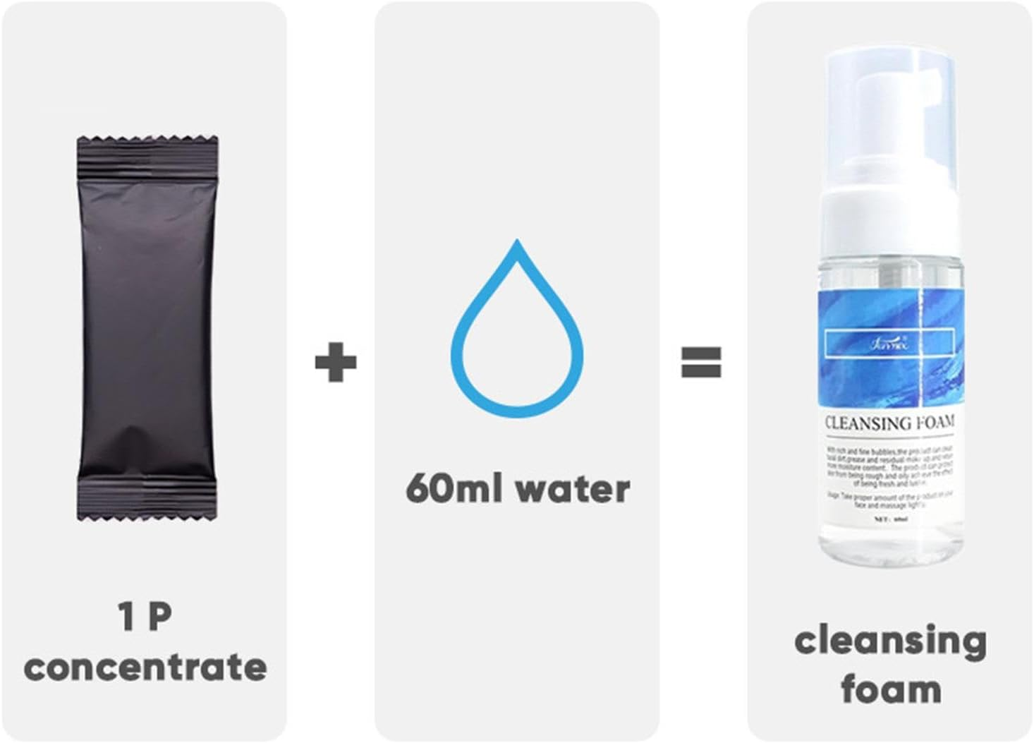 Prolong Lash Cleanser - 1:60 Concentrate Lash Cleanser, Foaming Lash Shampoo, Professional Non-Irritating Lash Wash for Lash Extensions, Salon Home Lash Care Maijia image number 3