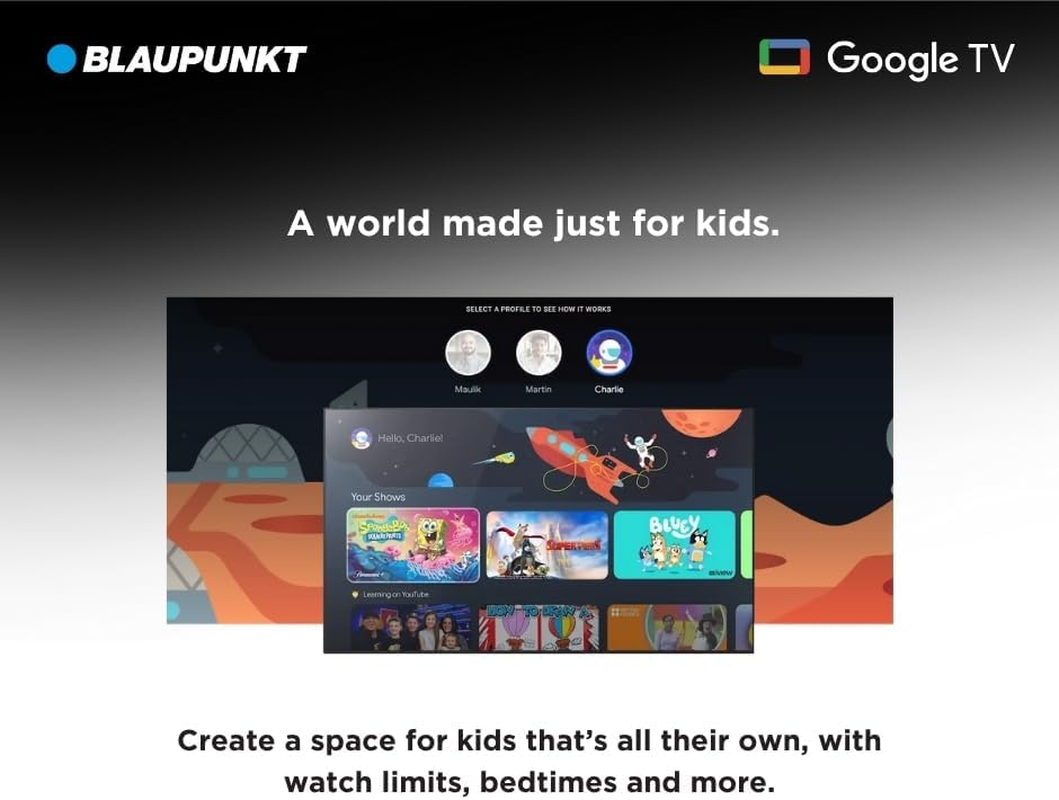 Blaupunkt 55-Inch Miniled 4K Ultra HD Smart TV image number 6