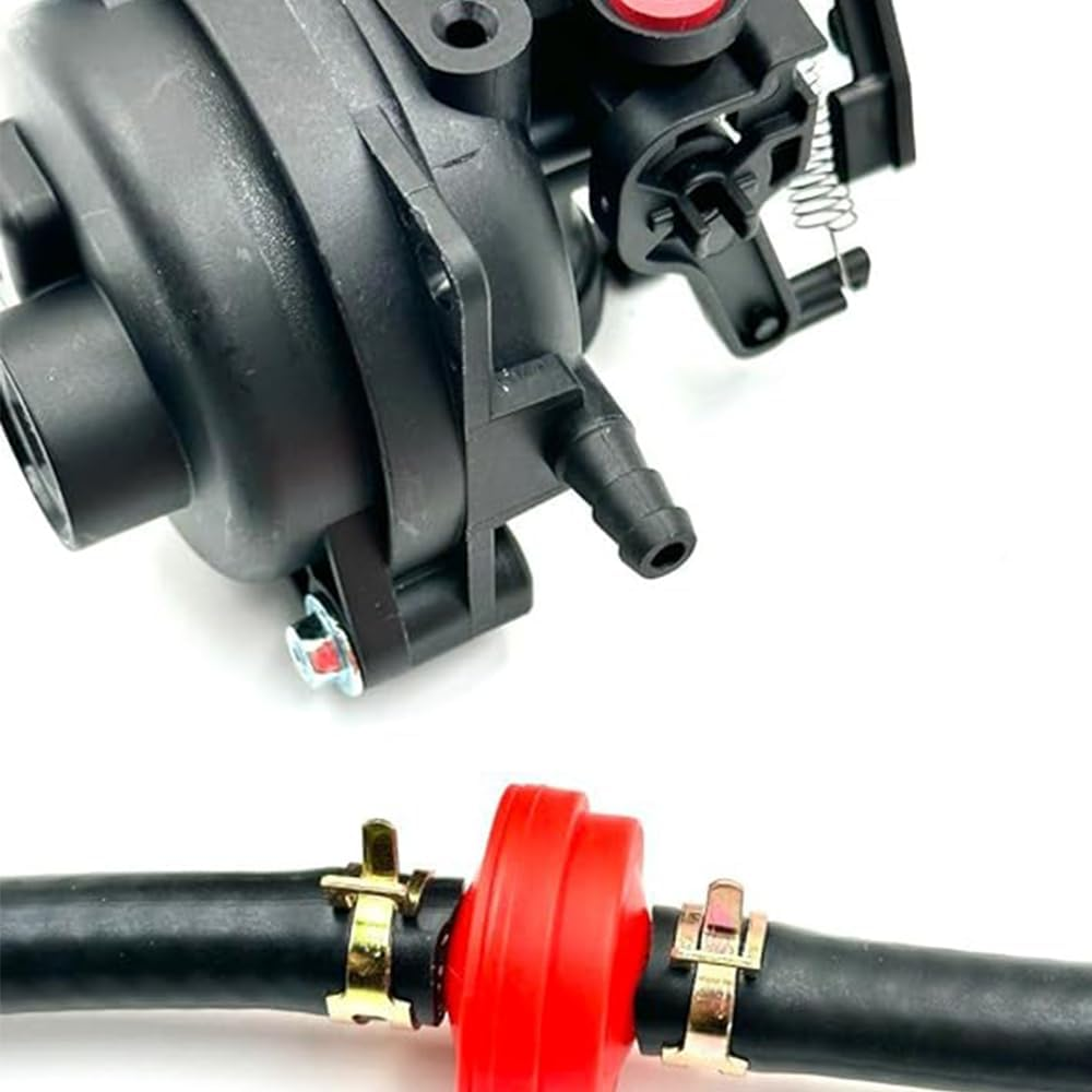 Carburetor for Toro 22&rsquo;&rsquo; Model 20339 163Cc Lawn Mower with Briggs &Stratton Engine 7.25 with Air Filter Rep. 593260 20332 20333, Spark Plug, Reinforced Fuel Hose, Fuel Filter and Clamps image number 5