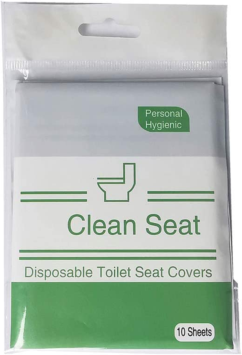 Disposable Toilet Seat Cover Toilet Paper Potty Training Daily Use Travel Size, Eco-Friendly Bio-Degradable Flushable Paper, Toilet Seat for Kids, Toddlers and Adults 5 Packs/50 Counts image number 2