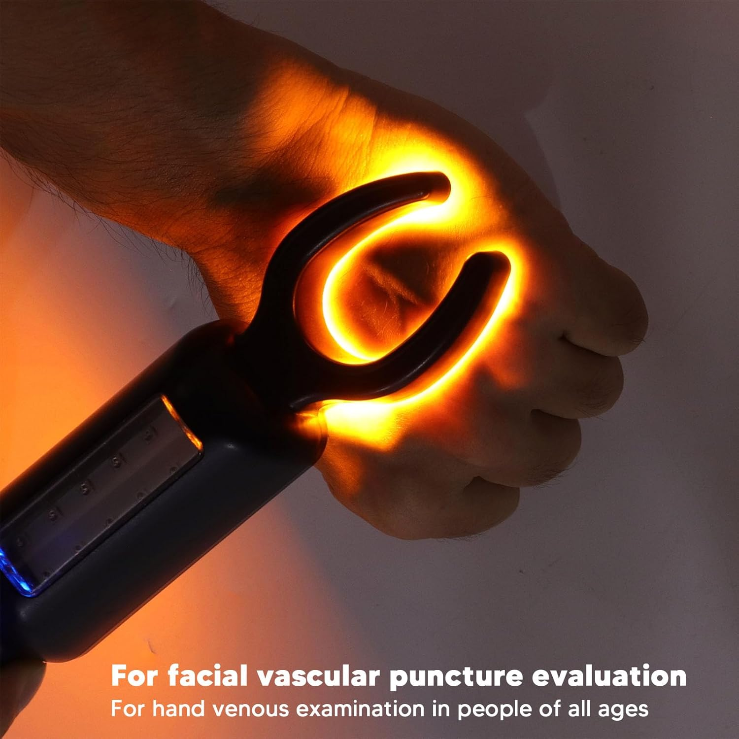 Vein Finder Viewer, USB Rechargeable Handheld Vein Locator Dual Light LED Vein Finder Light Vein Blood Vessel Finder Illumination Detector Blood Vessel Vein Locator Finder Devices
