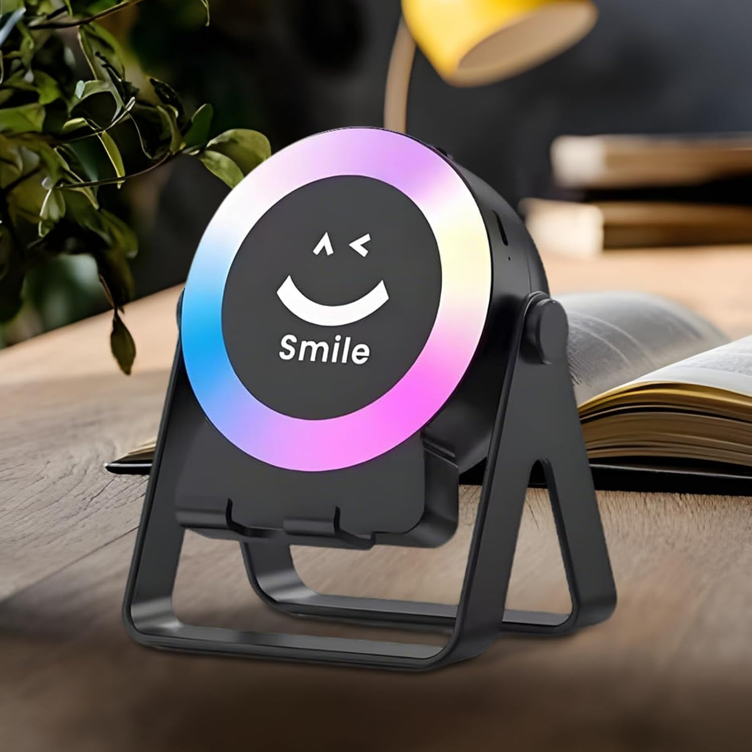 Induction Speaker, Portable Speaker for Desk, Audio Player with RGB Light 4-In-1 for Home Living Room Office Restaurant Retail Store Event Planners image number 2