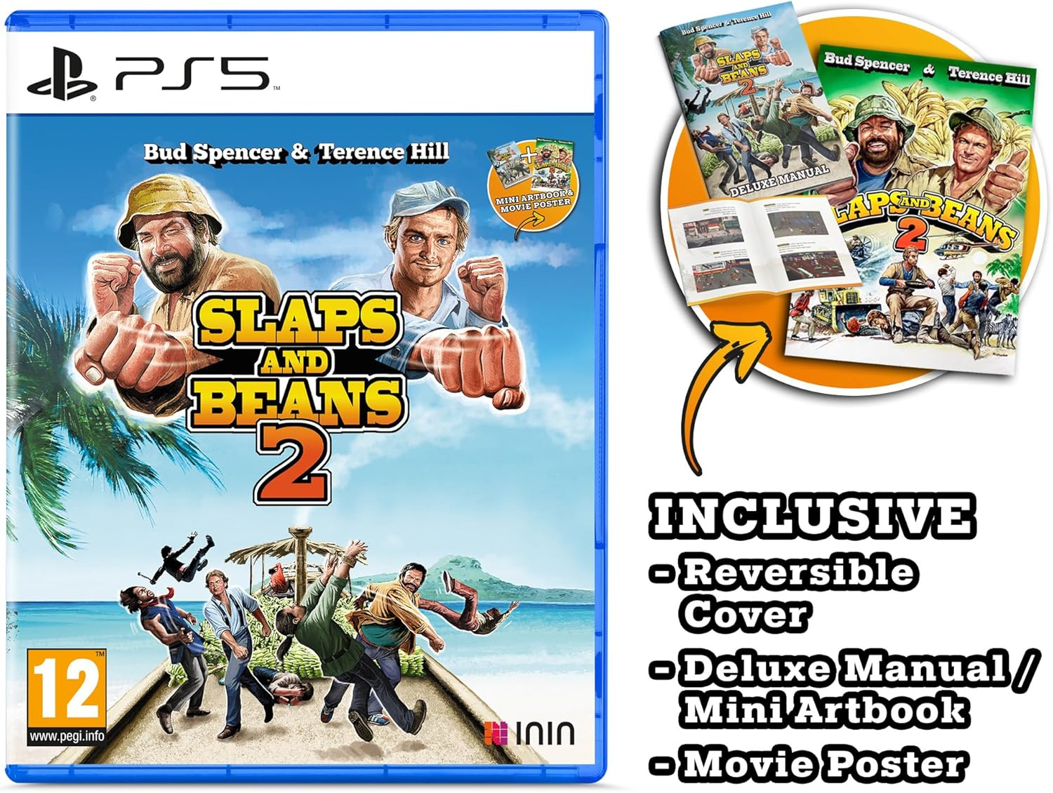 ININ Games Bud Spencer and Terence Hill - Slaps and Beans 2 Playstation 5 Game