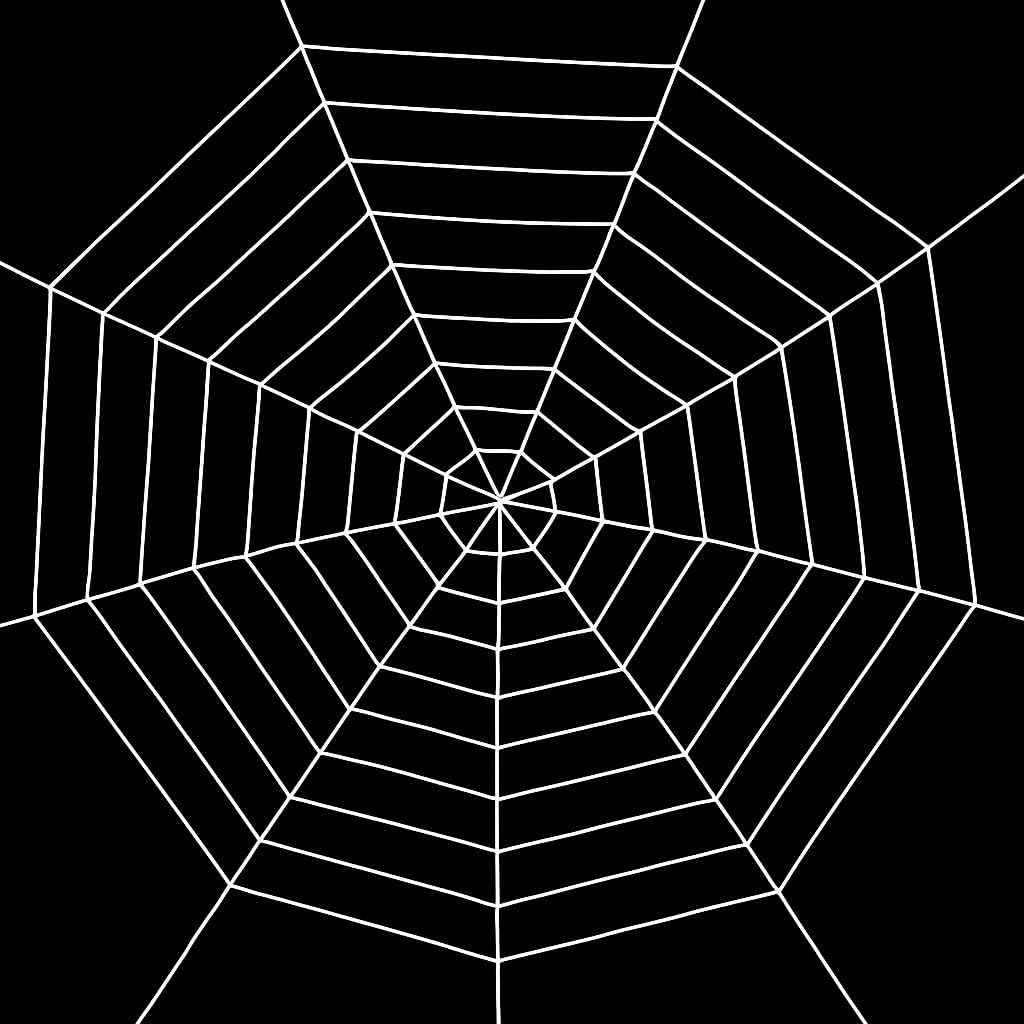 Giant Halloween Spider Web Decoration &ndash; Large round Stretchy Cobweb Rope Prop for Haunted House, Porch, Window, Indoor and Outdoor Party Decor image number 5