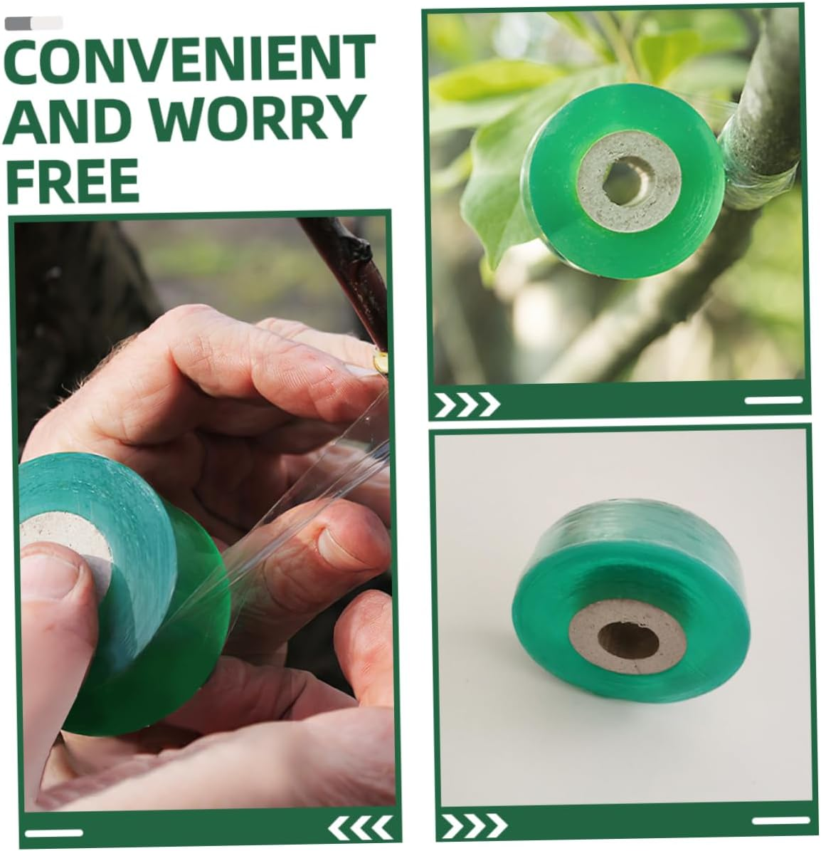 SUPVOX 16 Rolls Practical Grafting Tape Stretchable Garden Grafting Tape and Film image number 2
