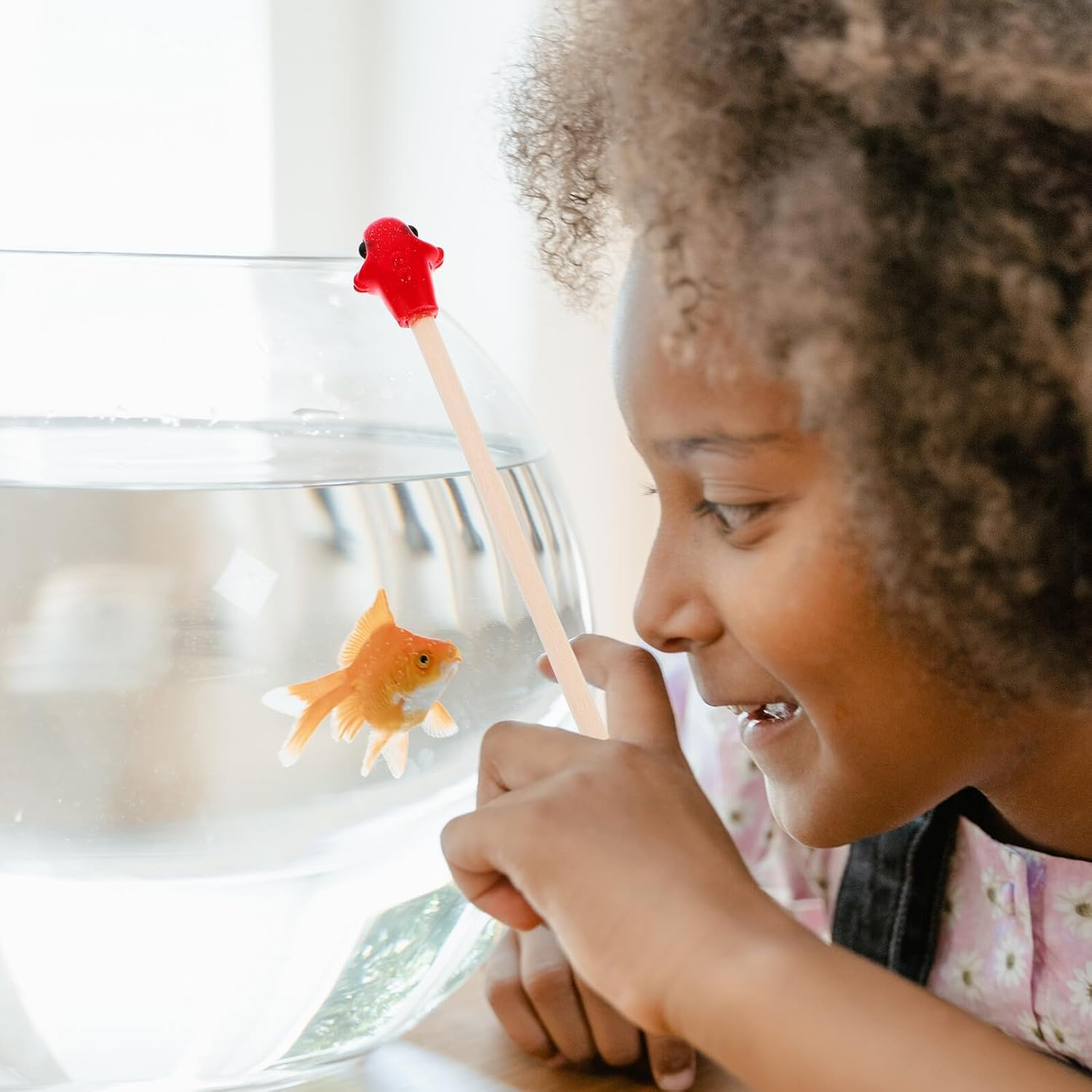 Alasum Betta Fish Training Wand Wooden Interactive for Betta Tank Exercise and Fish Activity Safe Material for Aquarium Pets and Desktop Aquariums image number 5