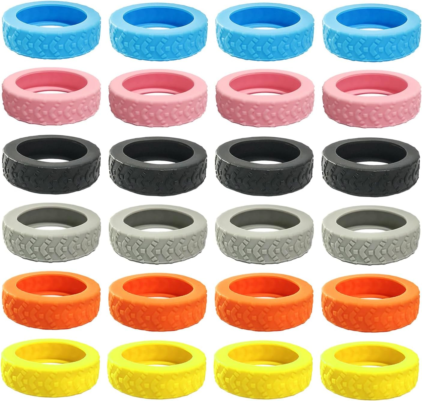 24-Piece Luggage Wheel Cover, Scratch-Resistant Wheel Cover, Replacement of Suitcases, Suitcases, Luggage Tyres image number 5