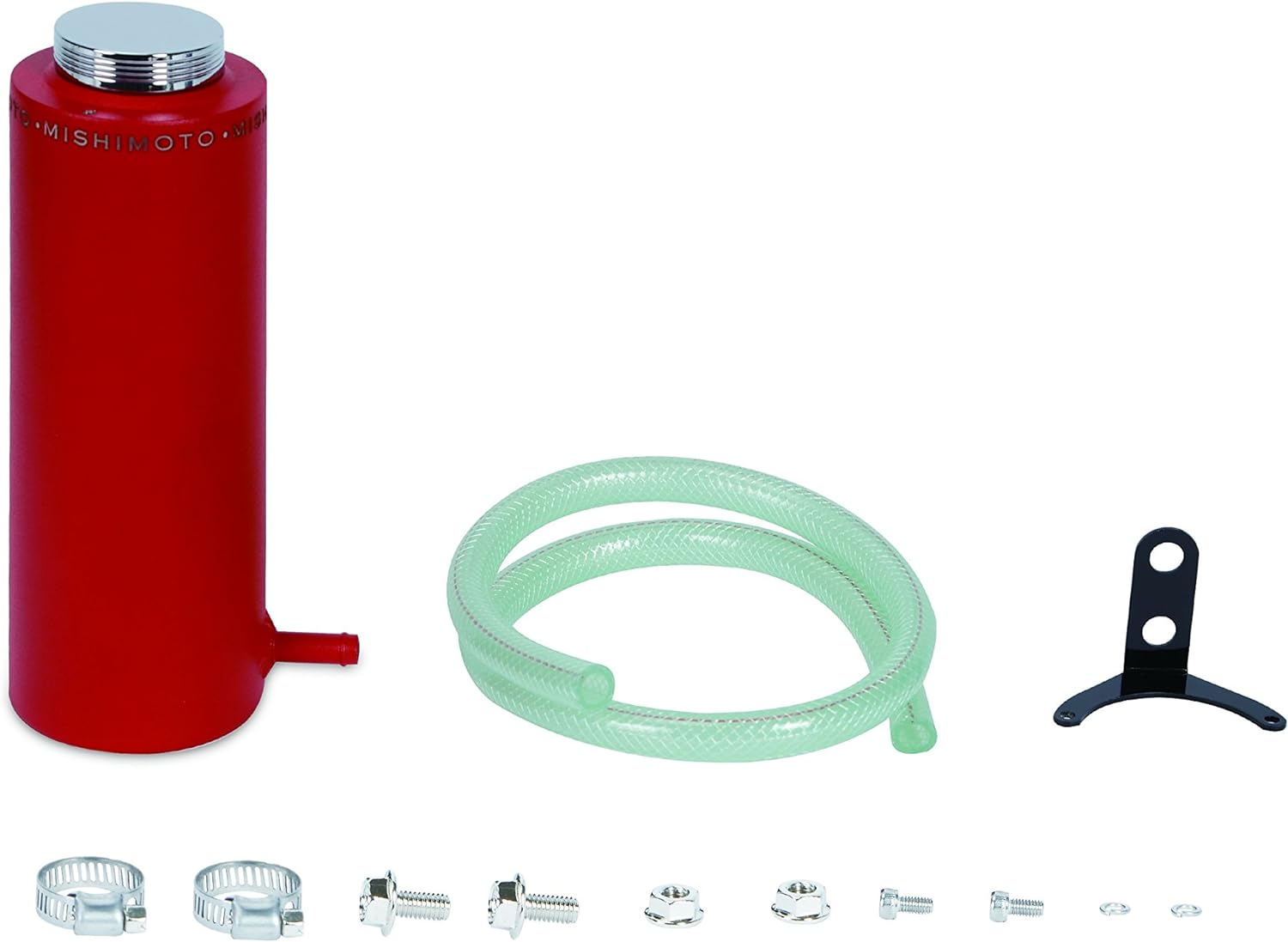 Mishimoto MMRT-CAWBK Aluminium Coolant Reservoir Tank, Wrinkle Black