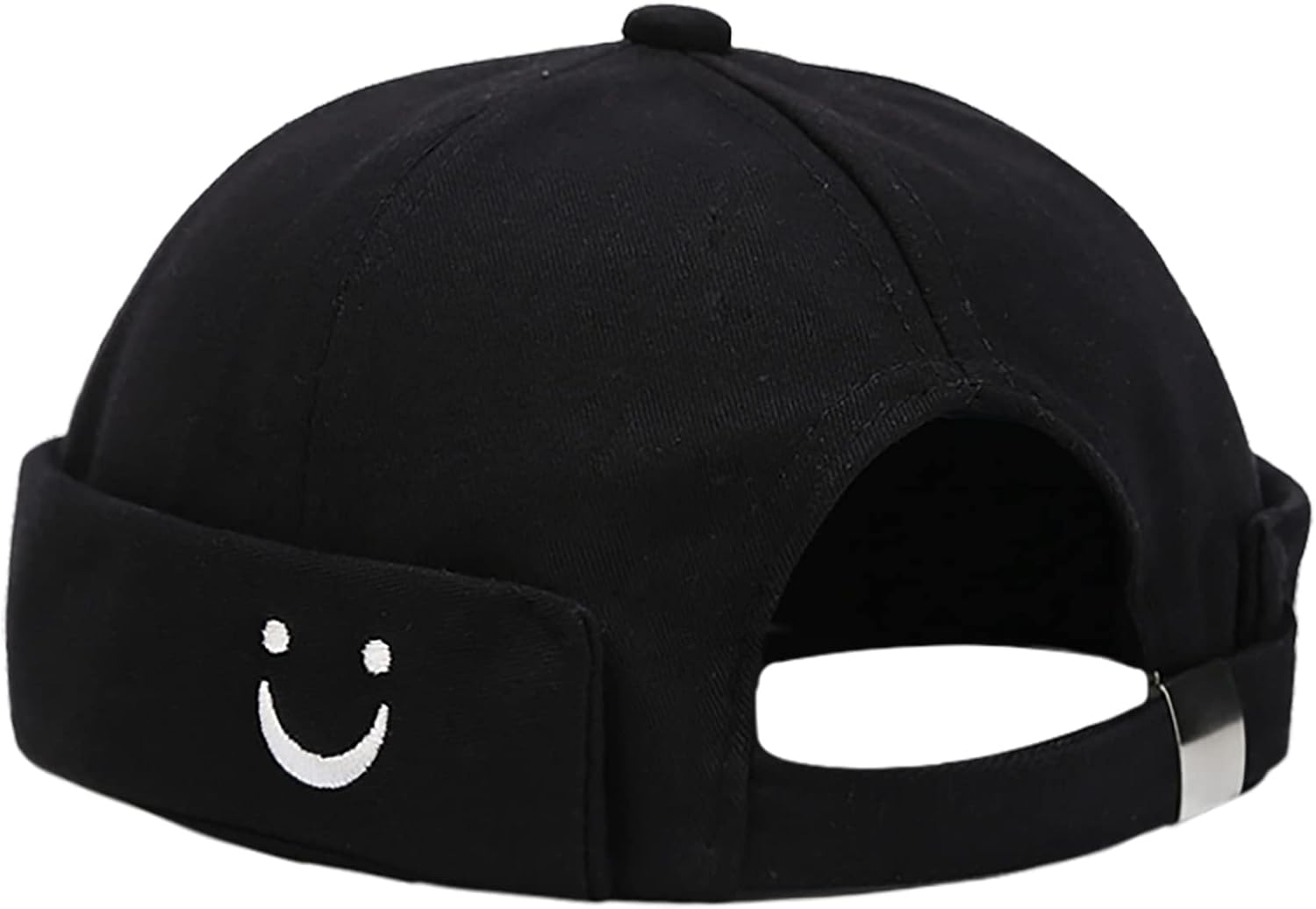 Malaxlx Mens Docker Hat Cap Brimless Hats Beanie Skull Cap Worker Sailor Cap Rolled Cuff Retro Adjustable - Keep Going image number 7