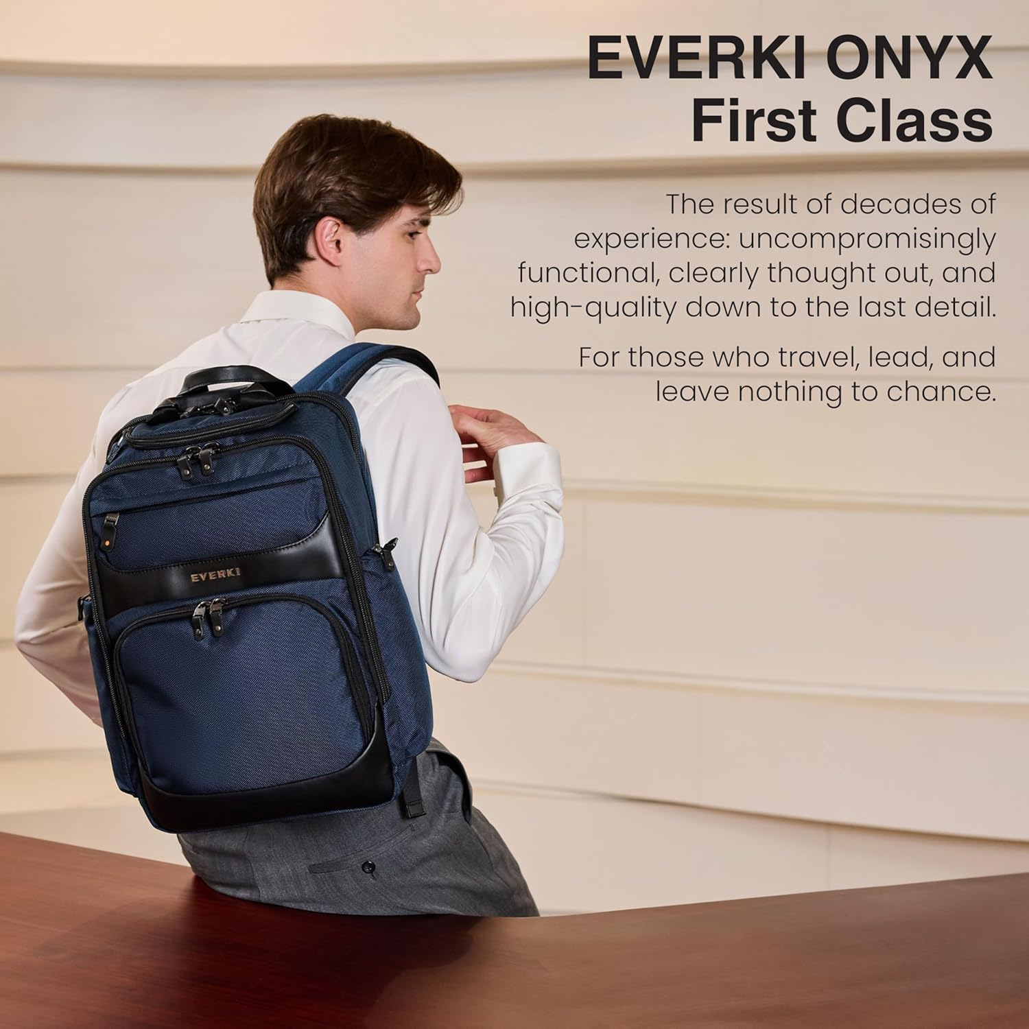 Everki Onyx Premium Business Executive Laptop Backpack image number 4