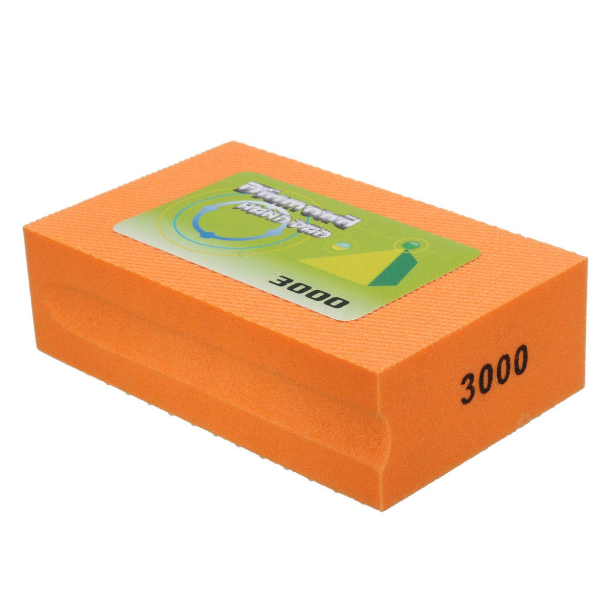 Diamond Hand Sanding Block Diamond Polishing Grinding Block for Stone Glass Tile Concrete Granite Marble-3000 Grit image number 4