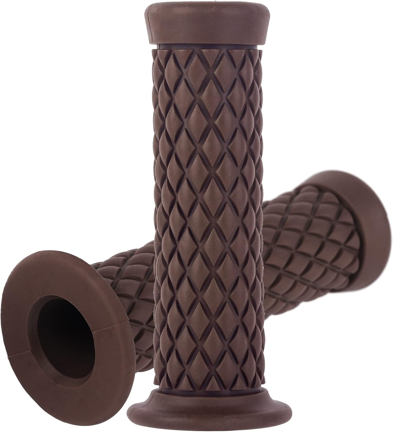 Coxotom Universal Motorcycle Handles Grips - Non Slip Rubber Motorcycle Grips for Harley Honda Yamaha Suzuki Kawasaki Dirt Bike