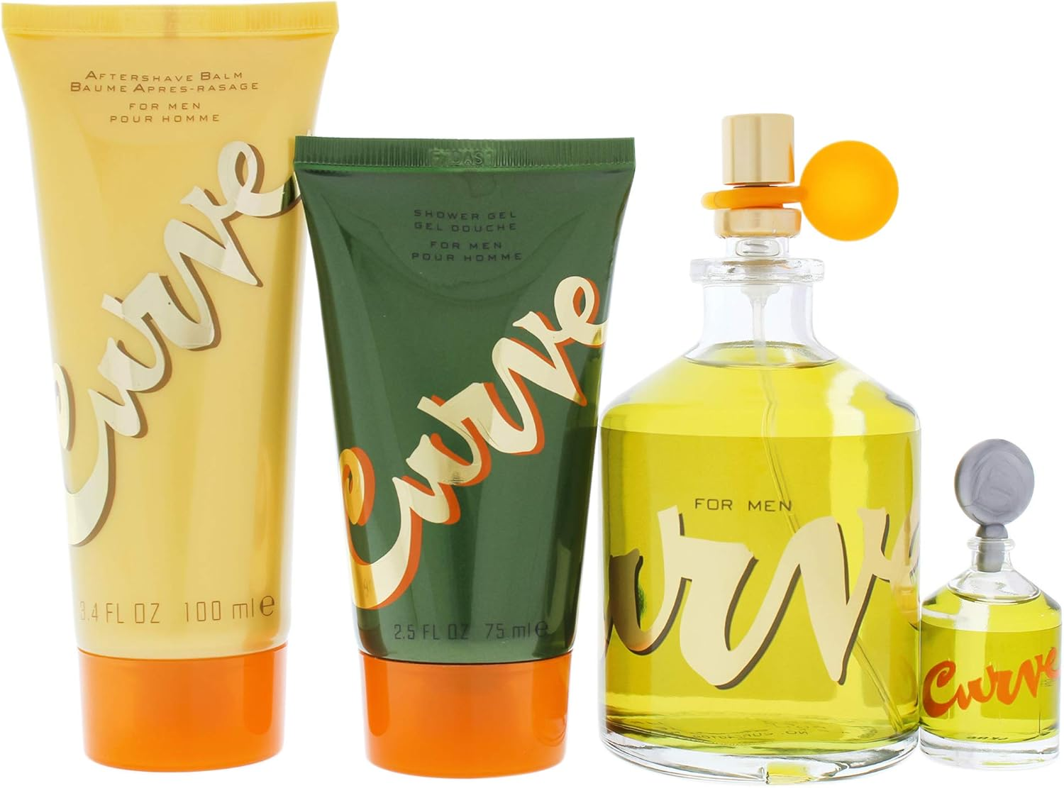 Liz Claiborne Curve Gift Set for Men (Pack of 4) image number 1