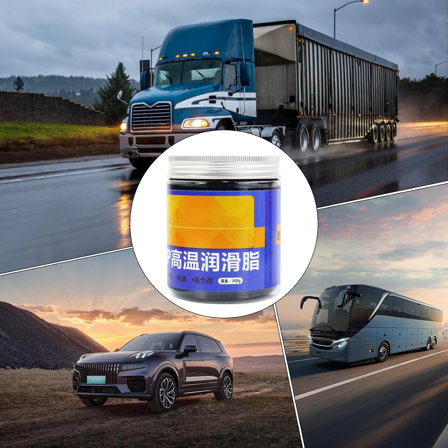 Trailer Bearing Grease,Heavy Duty Multi Purpose Bike Grease | Car Maintenance Supplies for Shafts Gears Brake Parts Ball Joints Wheel Suspension Cables Hinges Trailer Marine image number 5