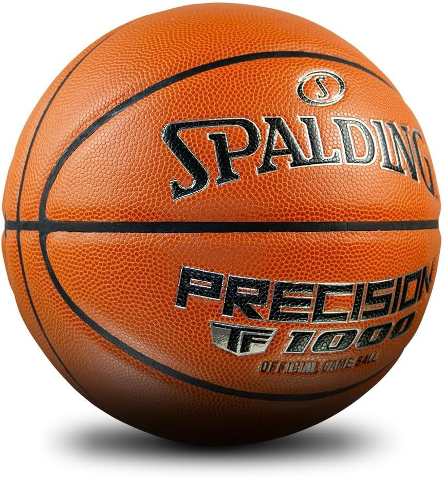 Spalding Precision TF-1000 Indoor Game Basketball, Size 6 image number 1