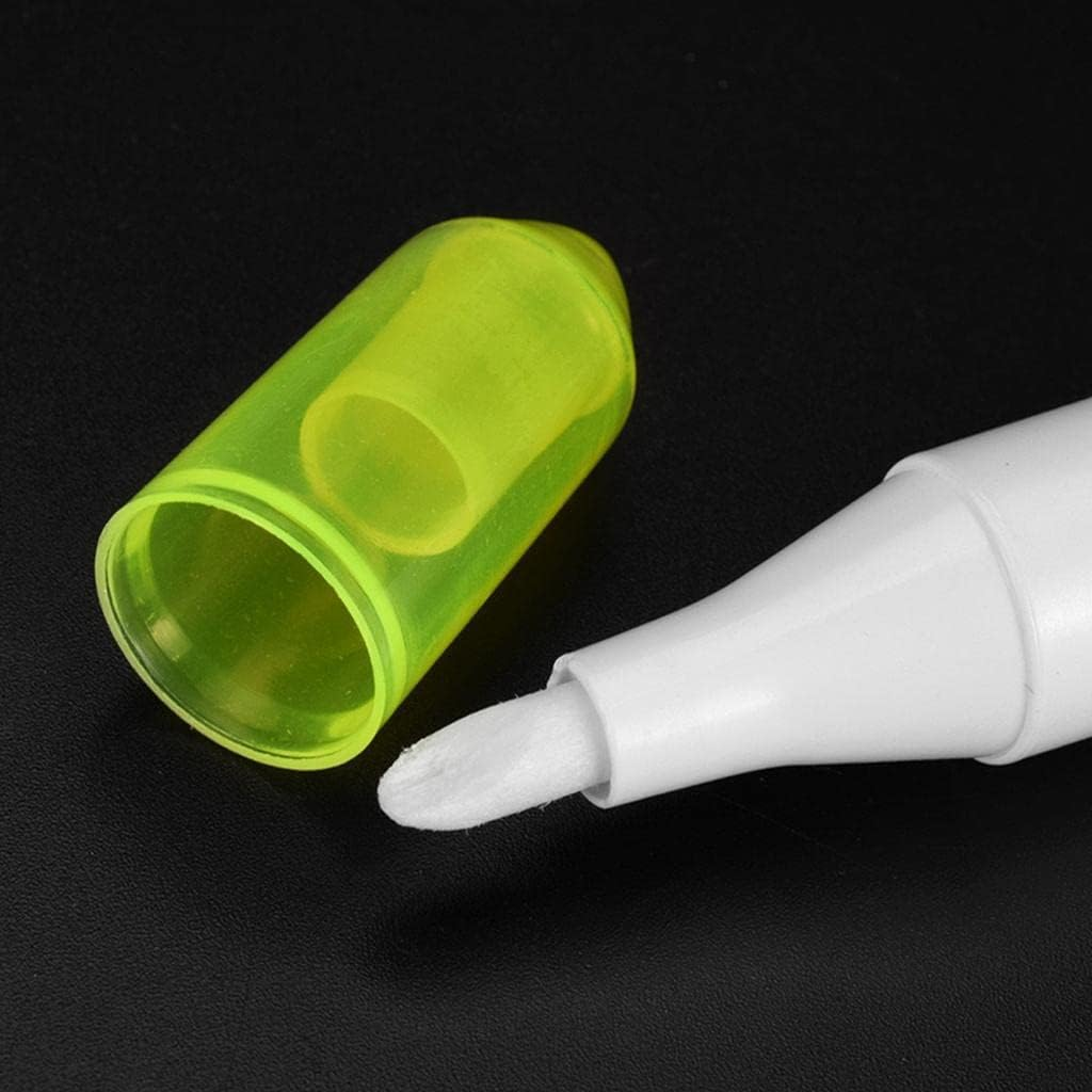 5Pcs Nails Polish Remover Pen Varnish Corrector Makeup&15 Head Tips image number 6