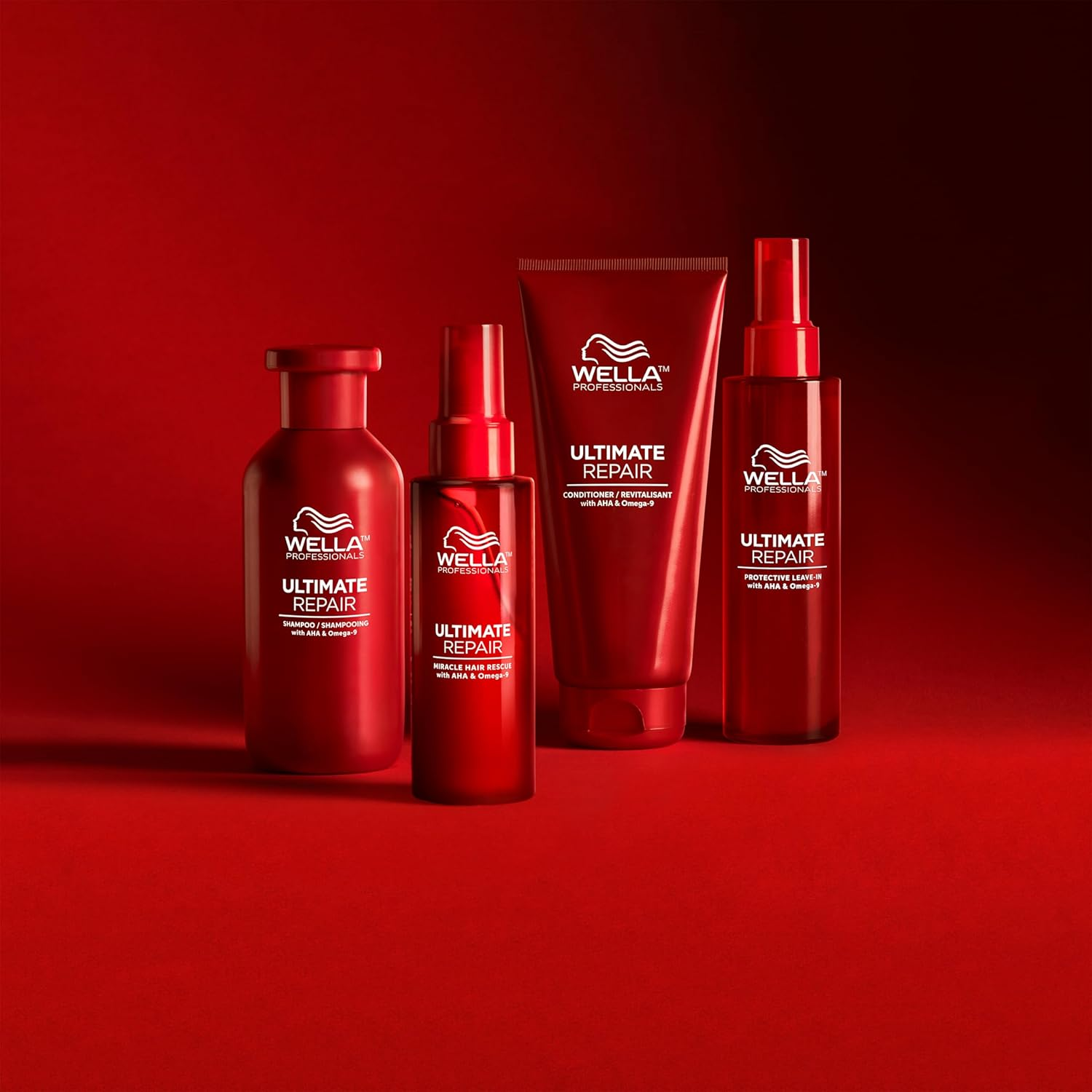 Wella Professionals Premium Care Ultimate Repair Trio Set, with Shampoo 250Ml / Conditioner 200Ml / Miracle Rescue 30Ml - Limited Edition image number 4