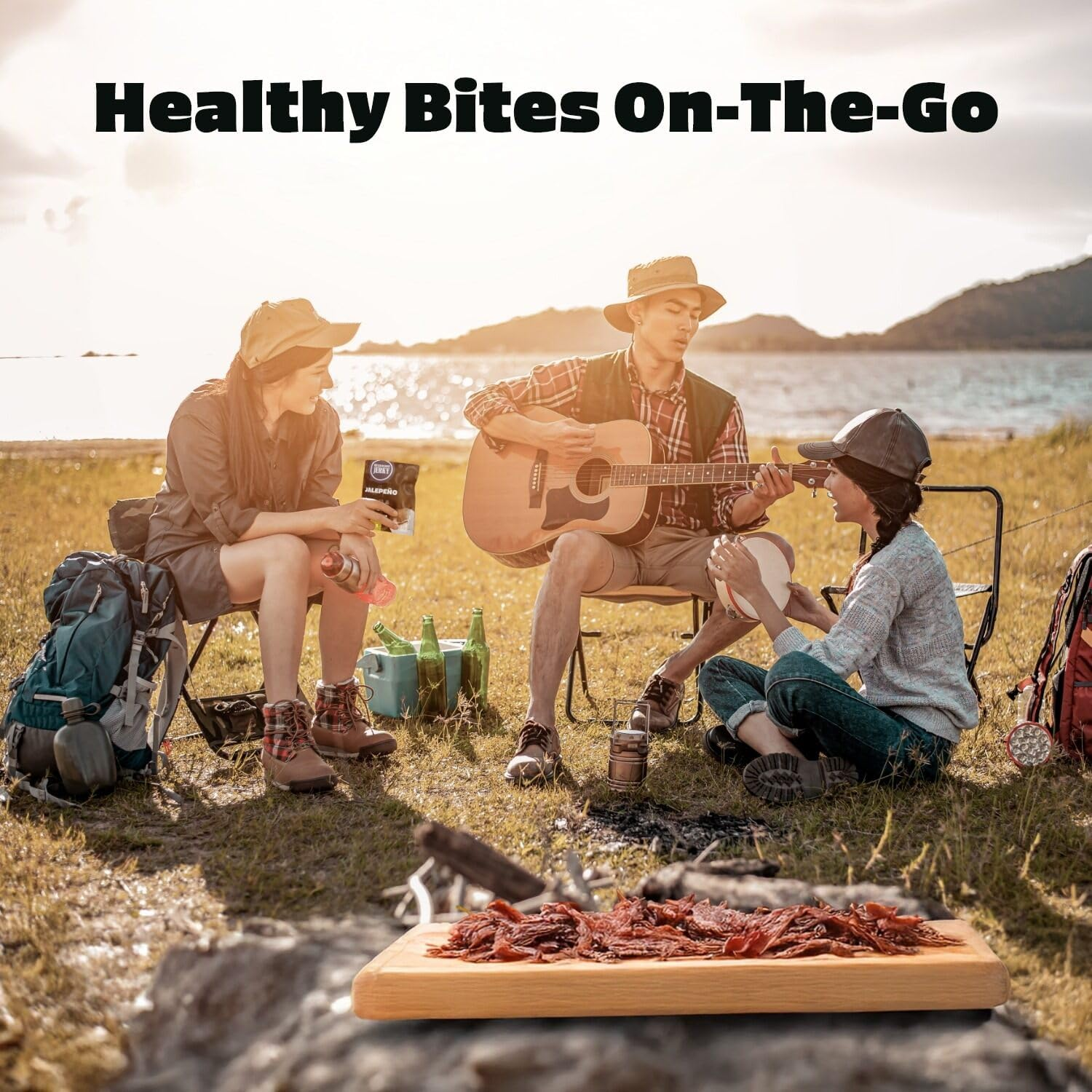 Melbourne Jerky, Premium Beef Jerky, MSA Grade, High-Protein Snack, Wholesome, Tender, Juicy, Flavourful, Australian Made, Ready-To-Eat, Healthy Snack Alternative, Jalapeno Flavour, 50G image number 3