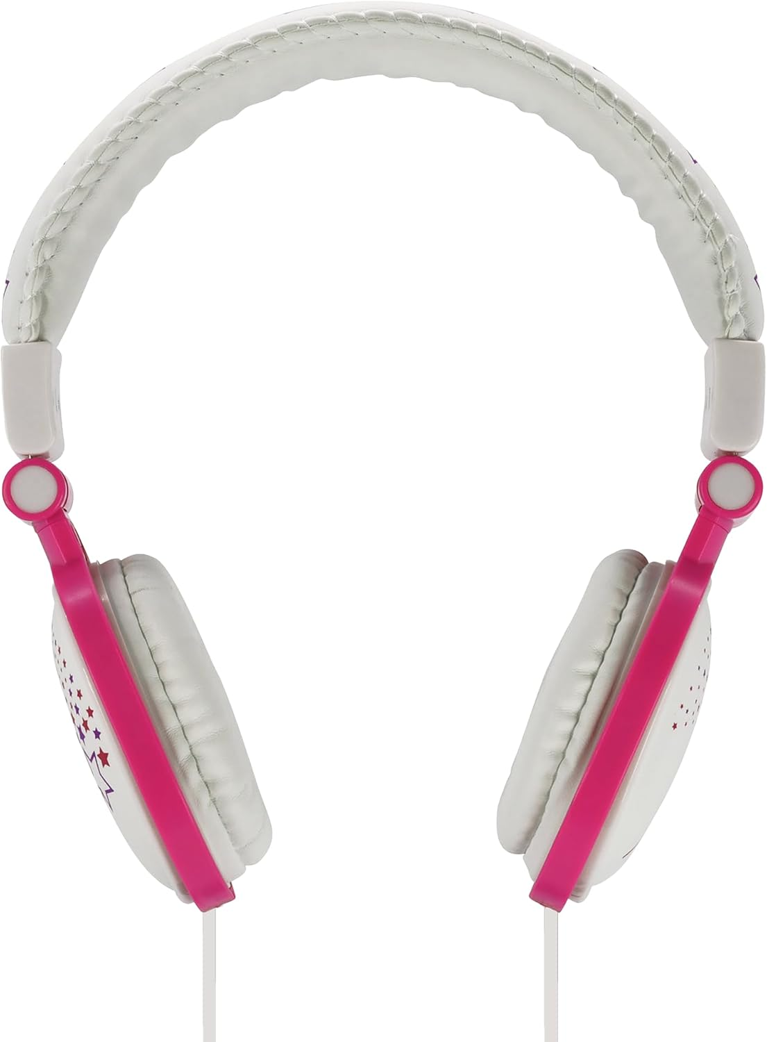 Moki Popper Soft Cushioned Premium DJ Style Headphone, Sparkles White Acc HPPOD image number 1