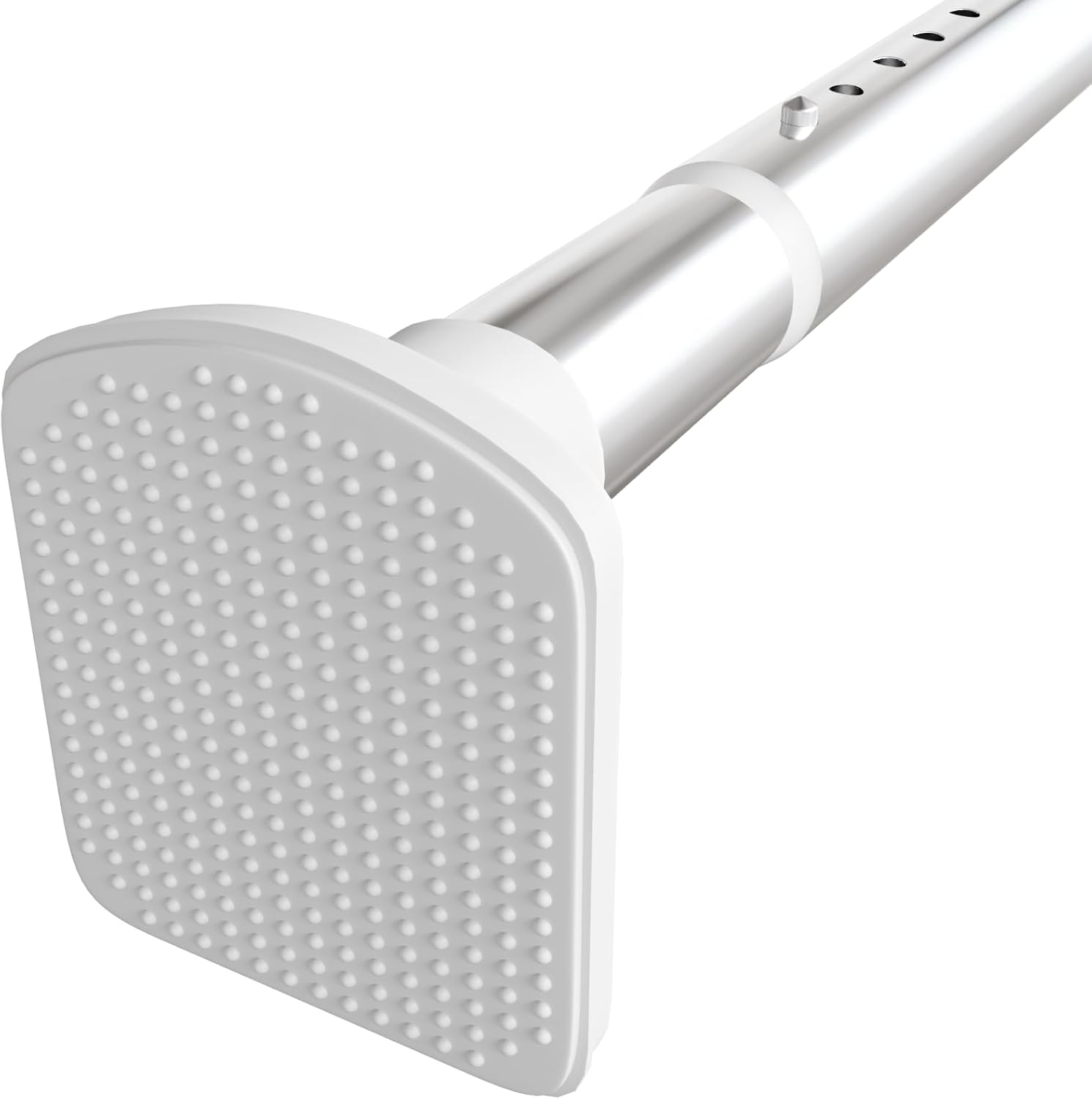 Oxdigi Tension Shower Curtain Rod, Short Small No Drilling Adjustable Window Curtain Rod for Bathroom, Indoor Decor