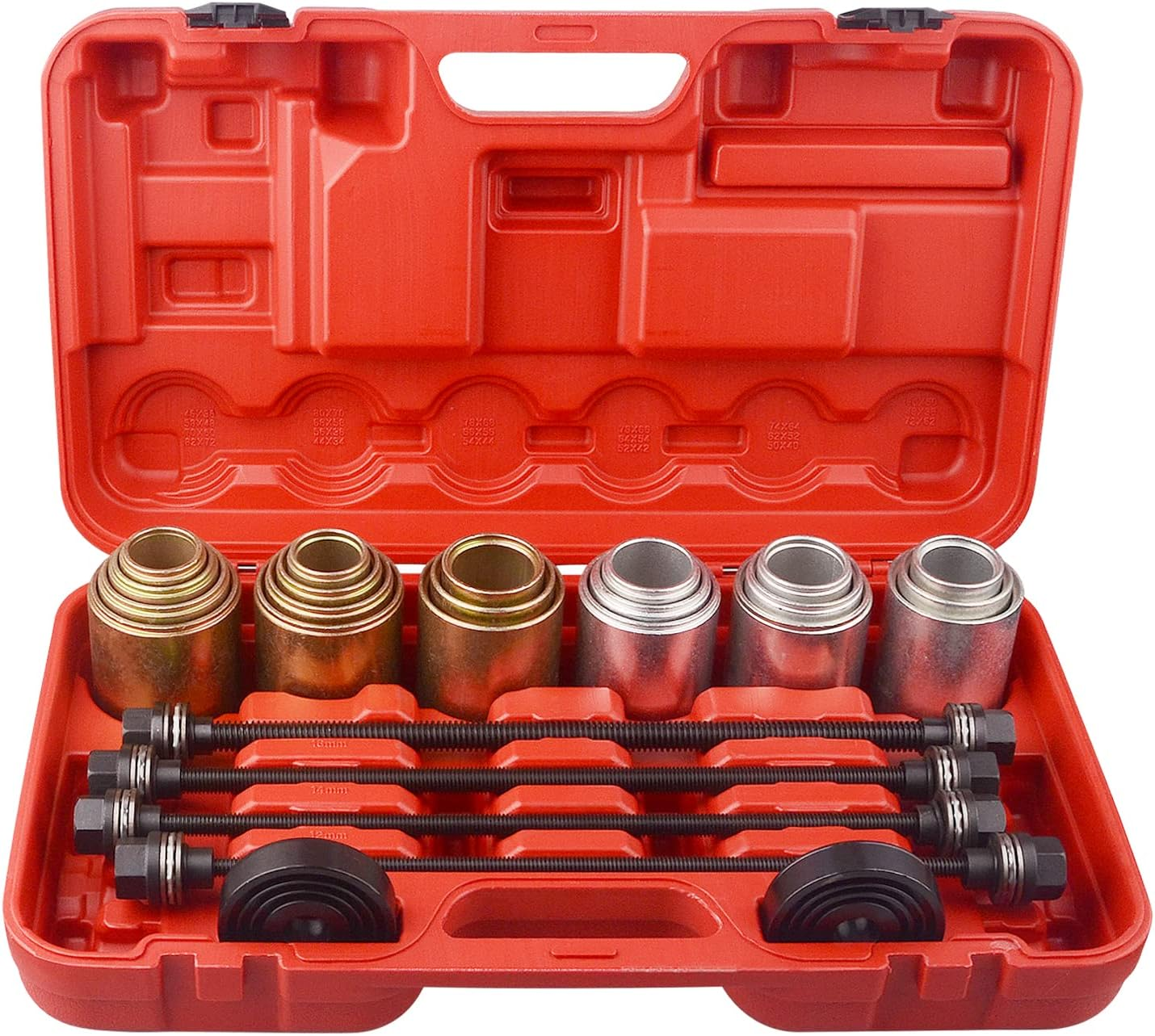 DA Yuan Universal Press and Pull Sleeve Remove Install Bushes Bearings Garage Tool Kit image number 5