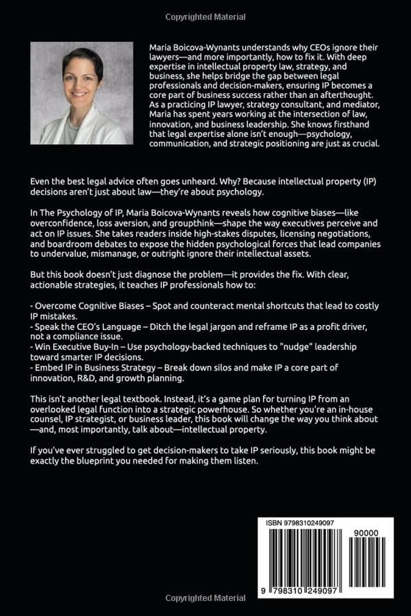 The Psychology of IP: Why Ceos Ignore Their Lawyers? (And How to Fix This?) image number 1