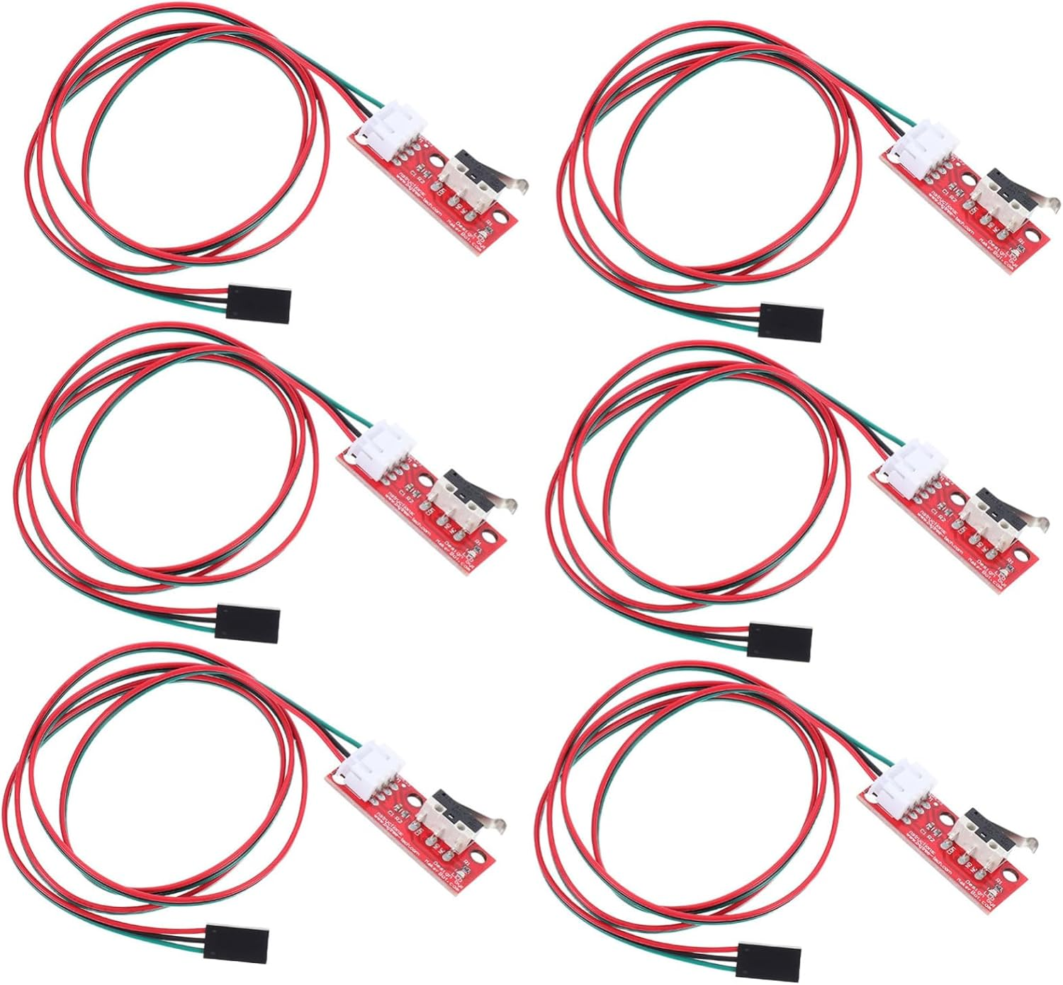 Iplusmile Enhanced Precision 3D Printer Endstop Switches 6 Pack Mechanical Optical Limit Switches Printer Parts Accessories image number 2