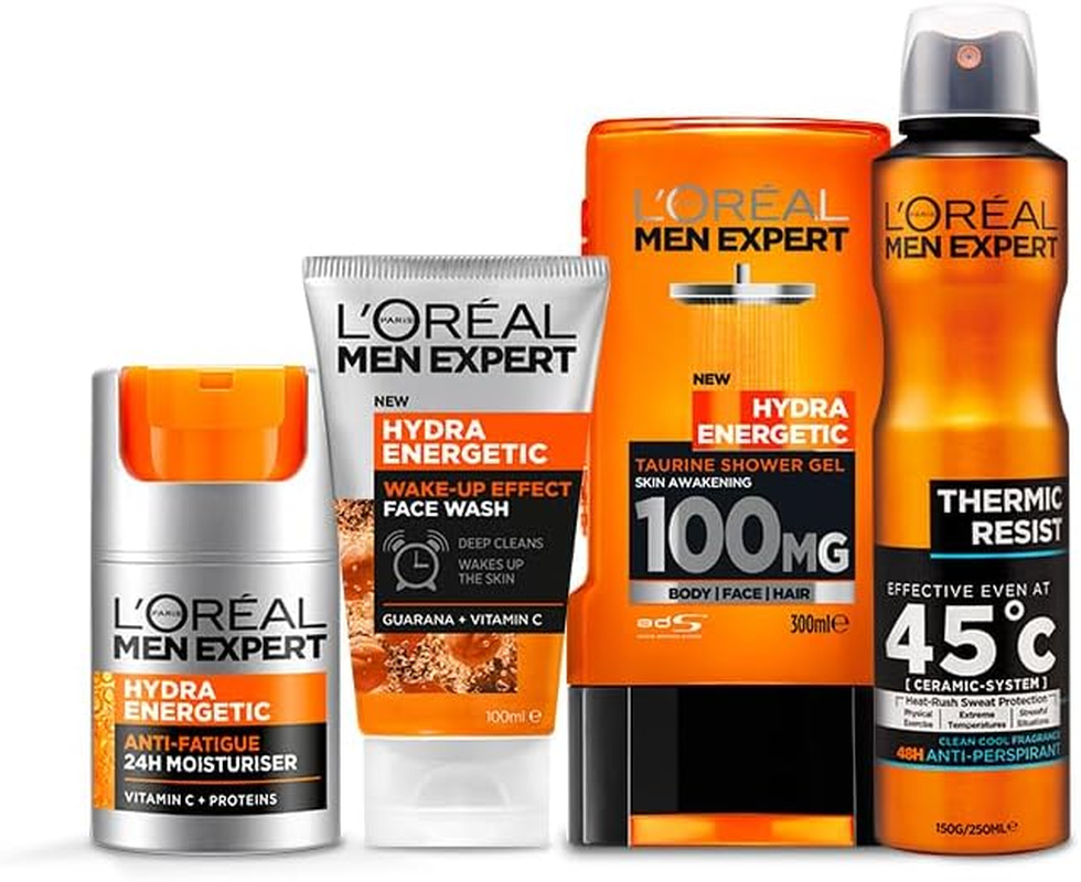L'Or&eacute;al Paris Men Expert, Energising Face and Body Essentials, Value Set image number 5