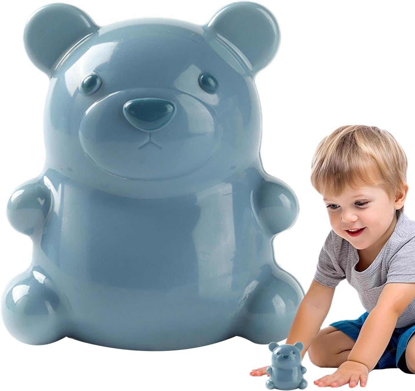 Bear Nail Brush, Bear Hand Washing Brush, Children'S Nail Cleaning Brush, Massage Brush, Nail Brush, Baby Special Hand Cleaning Brush