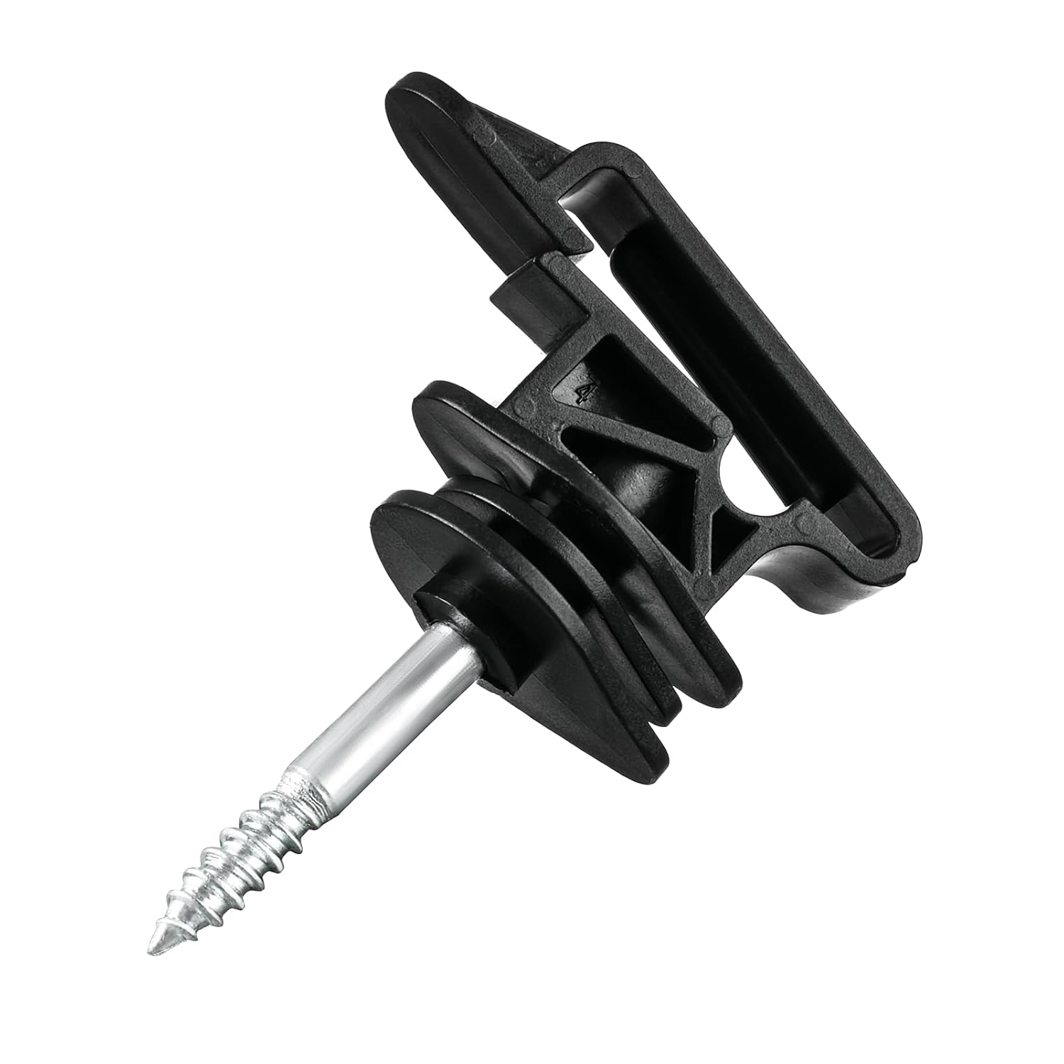 50 Pcs Electric Fence Screw-In Tape Insulators, Wood Post Insulators image number 2