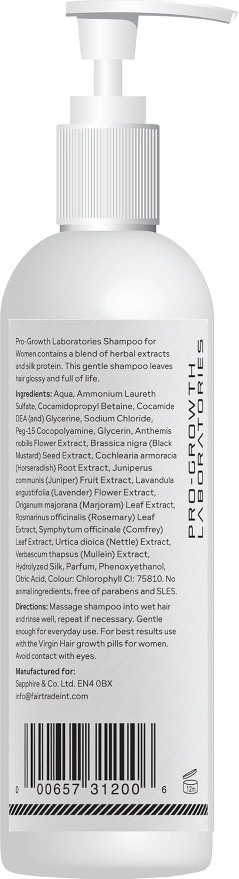 PRO GROWTH WOMENS HAIR FOLLICLE STIMULATING SHAMPOO STOP HAIR LOSS NOW