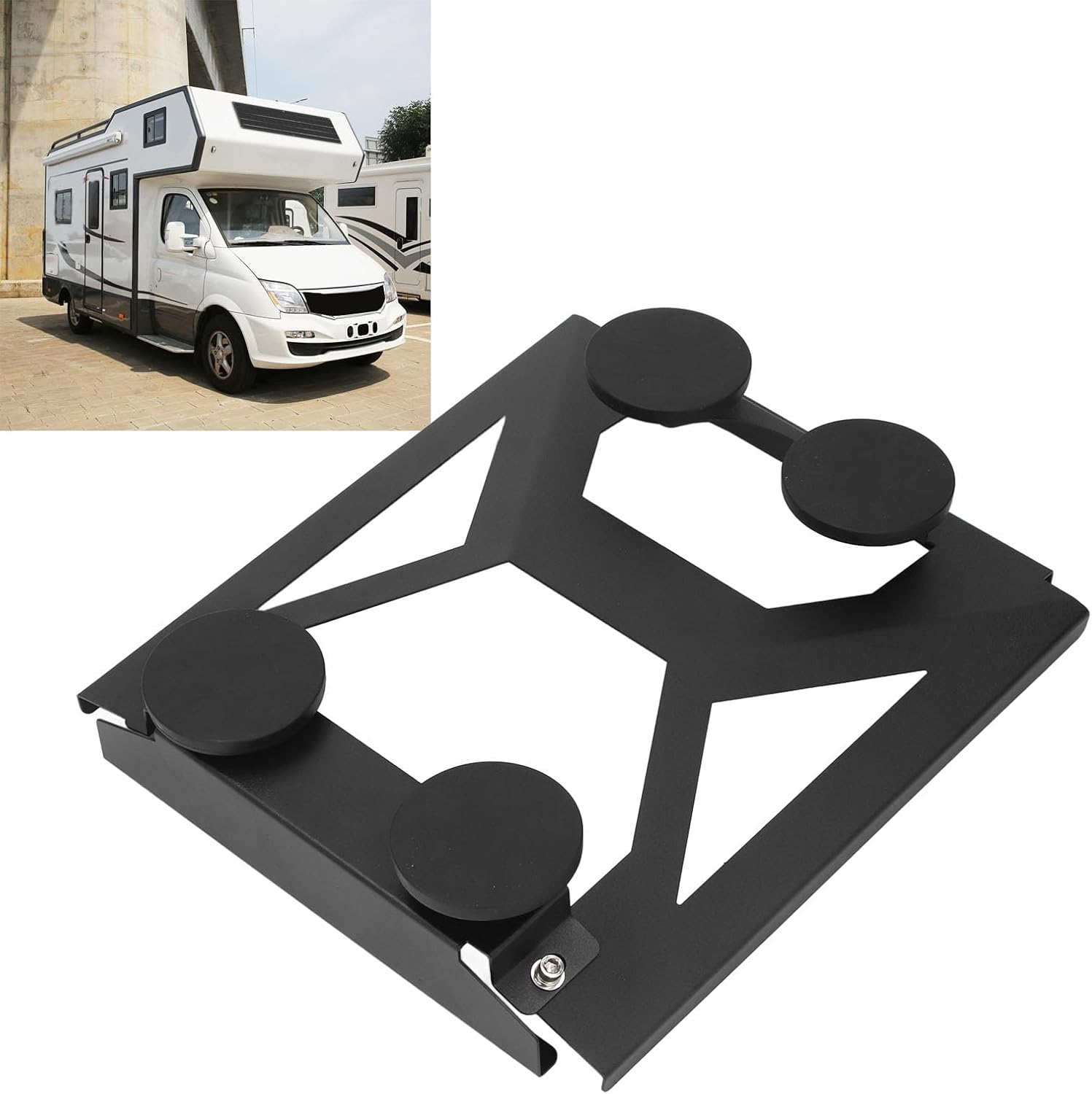 Mini Car Mount, Mini Sunroof Suction Cup Mount, Roof Mounting Kit for Car and Sunroofs, 4 Powerful Magnets, Support up to 200 Pounds, Alloy Steel for RV image number 5