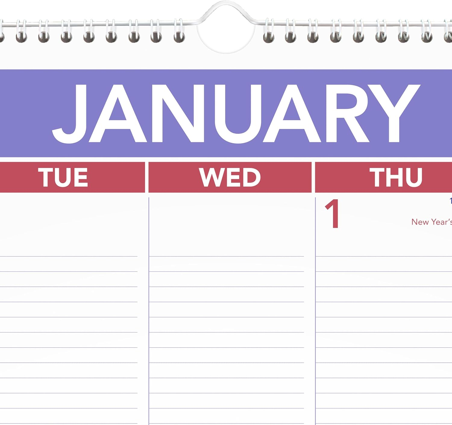 AT-A-GLANCE 2026 Wall Calendar, 20" X 30", Extra Large (PM42826) image number 1