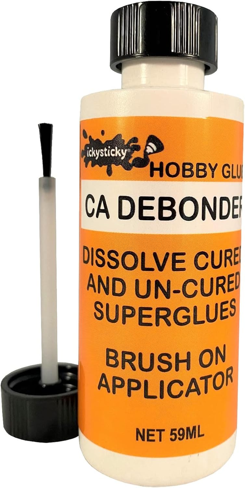 Ickysticky Hobby Glues CA Debonder 50 Ml Premium Superglue Wood, Craft, Metal, Plastic, Model Kits, DIY, Home, Office image number 4