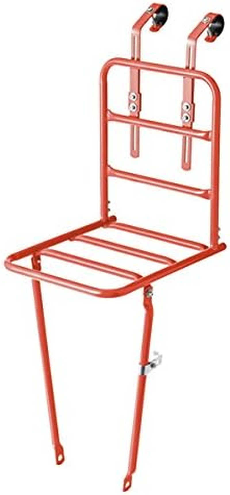 Basil Front Carrier Rack Salmon Orange