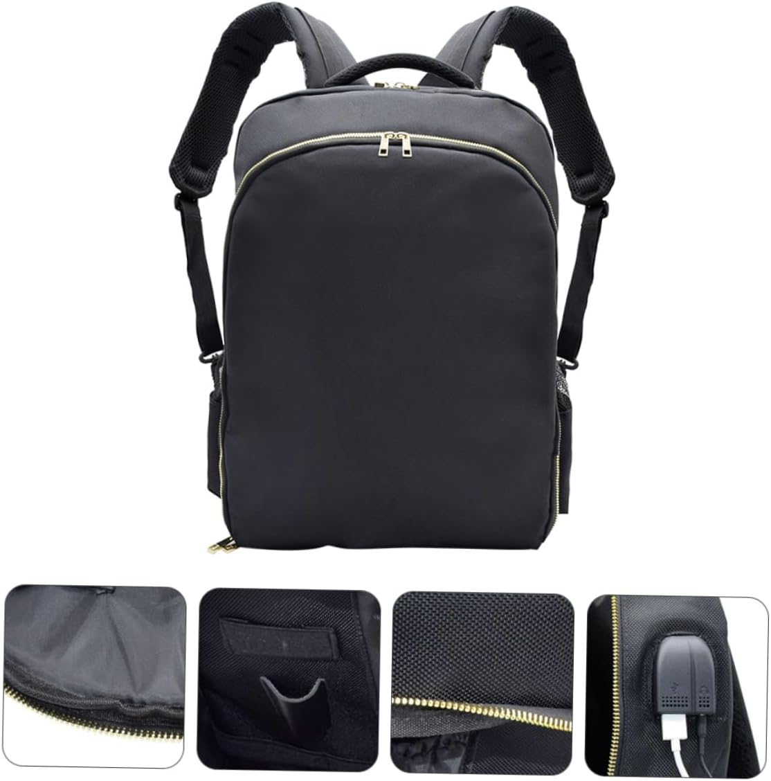 Baluue Hairdressing Bag Stylists Backpack Hair Salon Tool Bag Hairdresser Tool Organizer Polyester image number 6