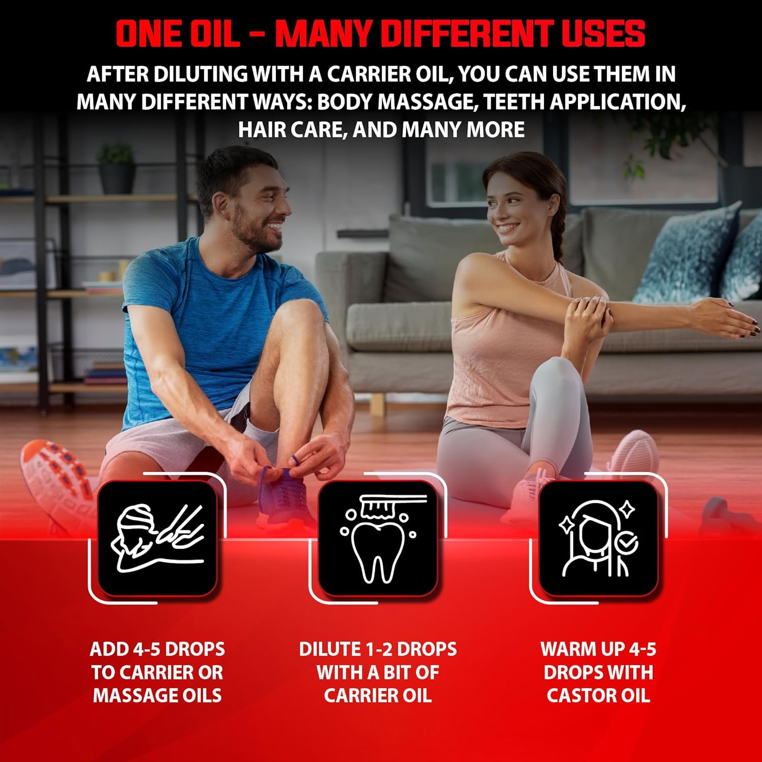 DEDICAD - 1 FL Oz - 30Ml - Clove Essential Oil Supplement &ndash; Clove Oil image number 1