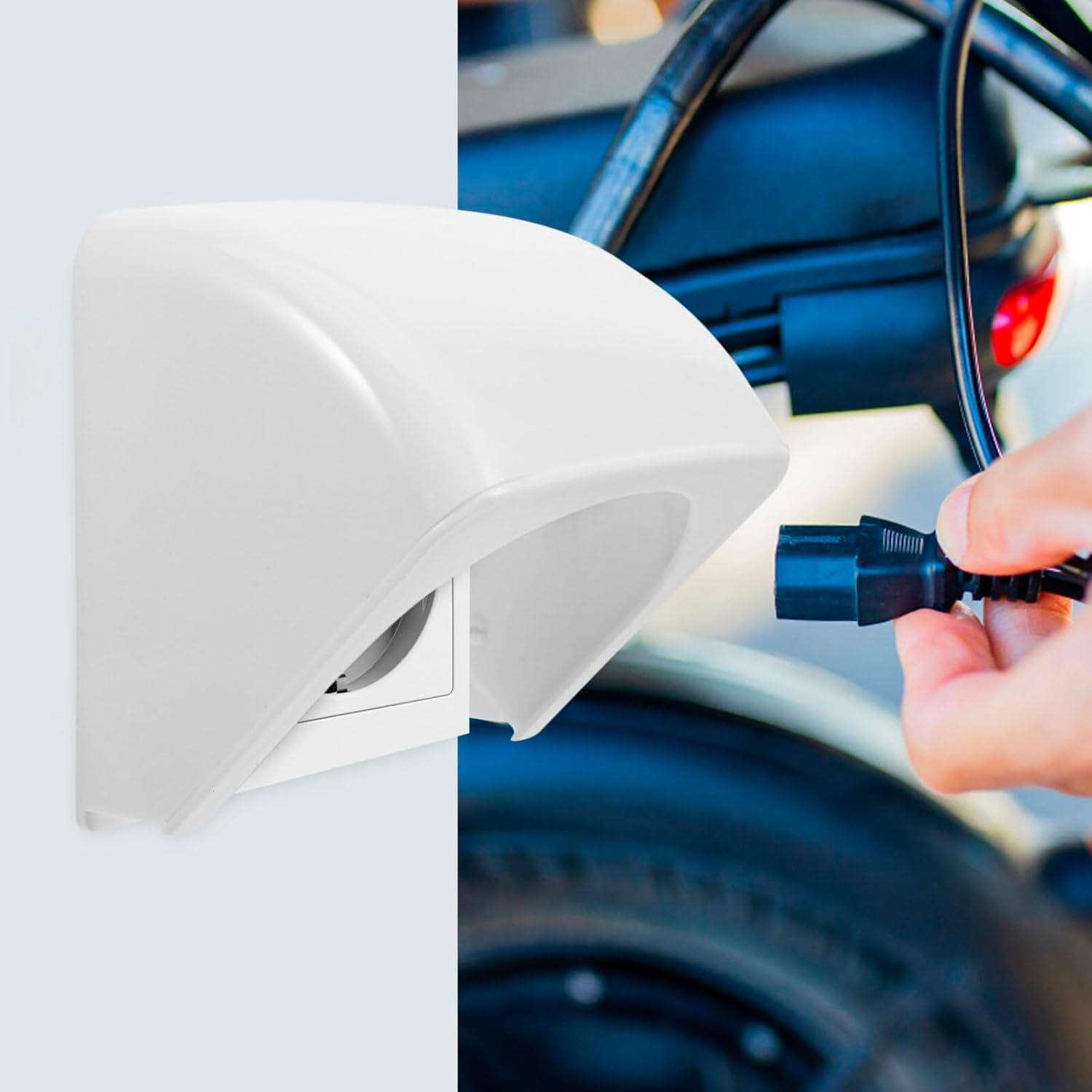 Gatuida Wall Outlet Cover Outdoor Electric Outlet Cover Bathroom Socket Plug Protector Outlet Protector image number 1