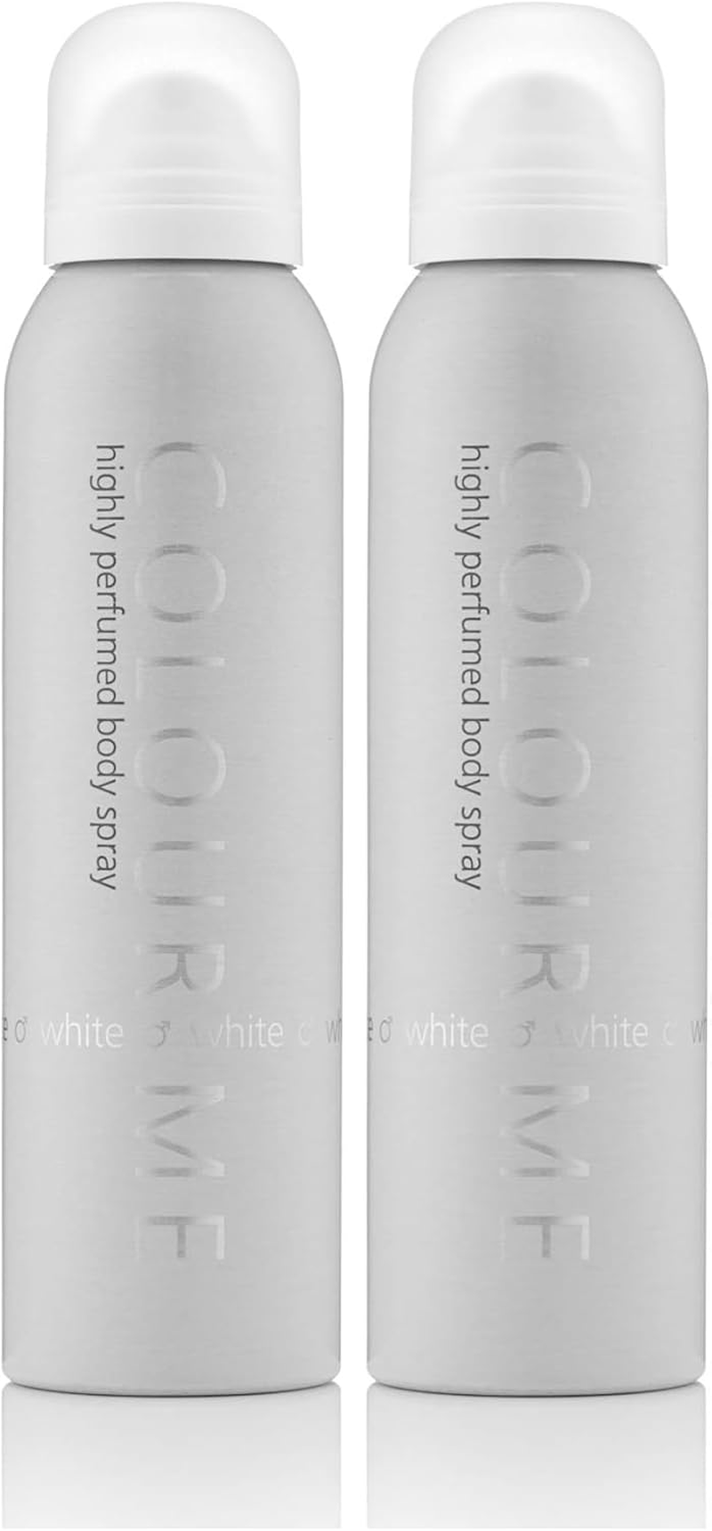 Colour Me White - Fragrance for Men - 150Ml Body Spray, by Milton-Lloyd (Pack of 2)