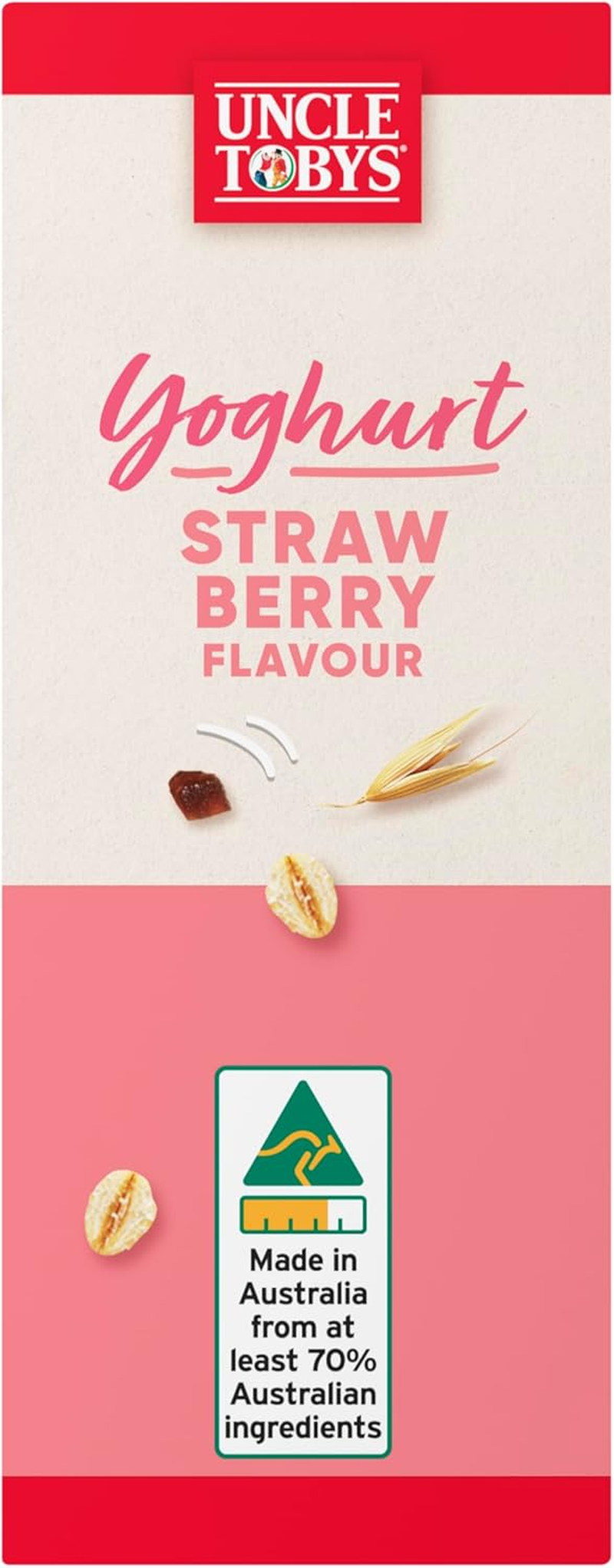 Uncle Tobys Strawberry Yoghurt Muesli Cereal 15 Bars (75 Count, Pack of 5) image number 5